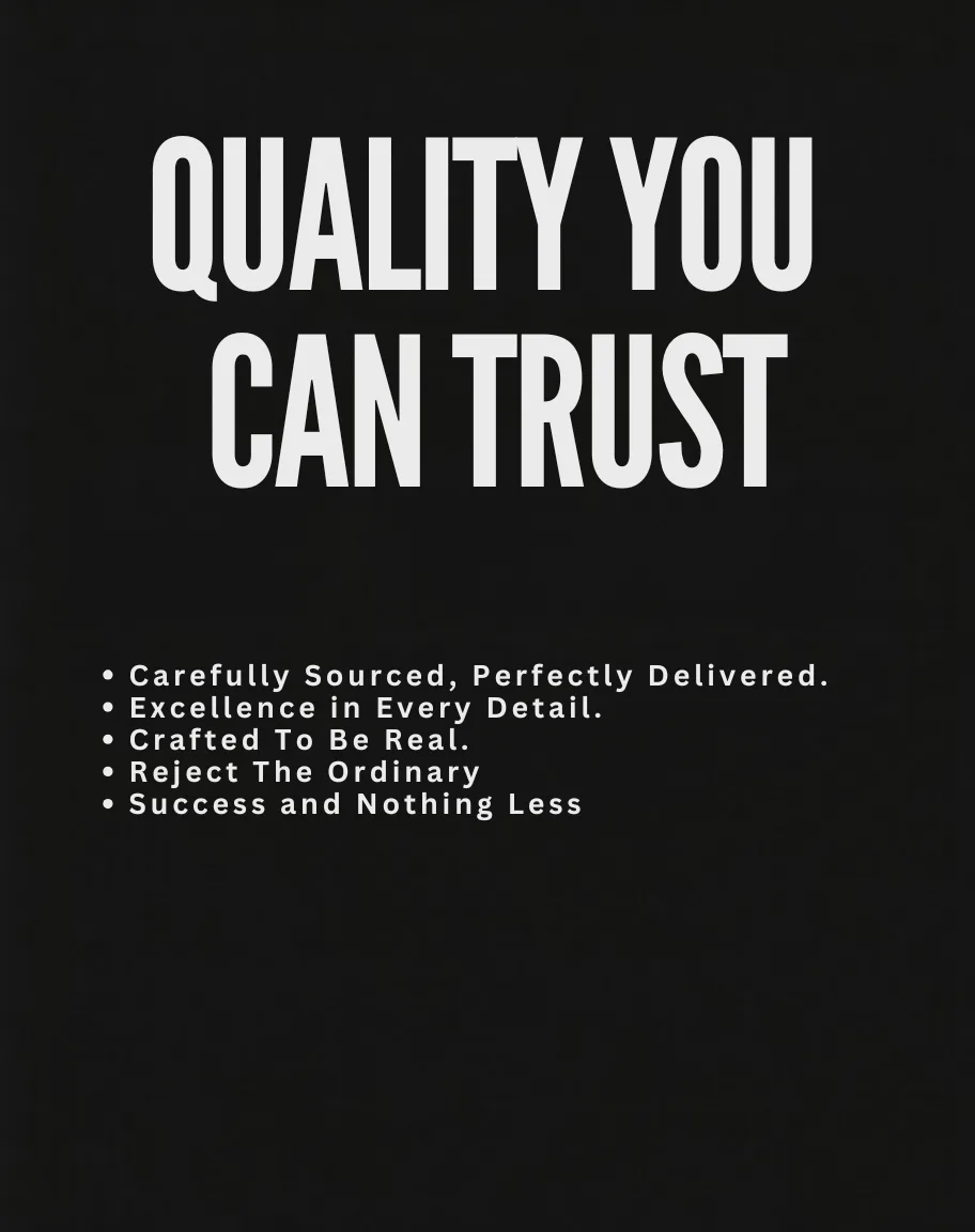 Quality you can trust