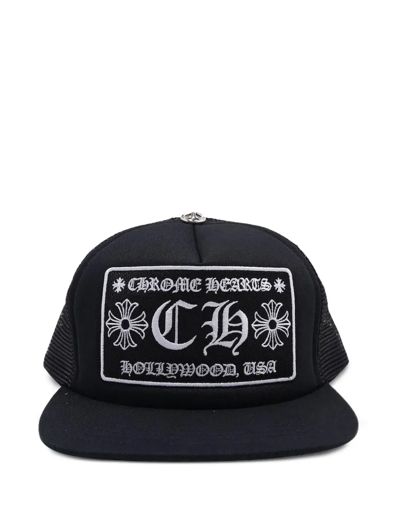 Chrome Hearts Hollywood CH Trucker Cap