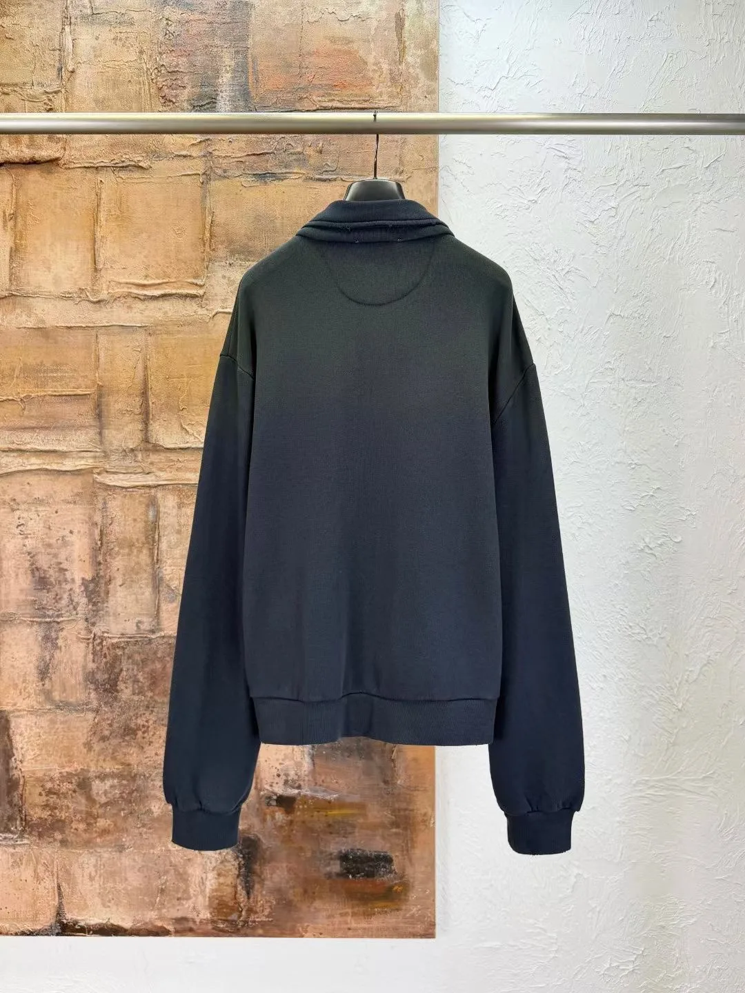 Acne Studios Fokot U Zip 1996 Jacket (Faded Black) — ビュー 2