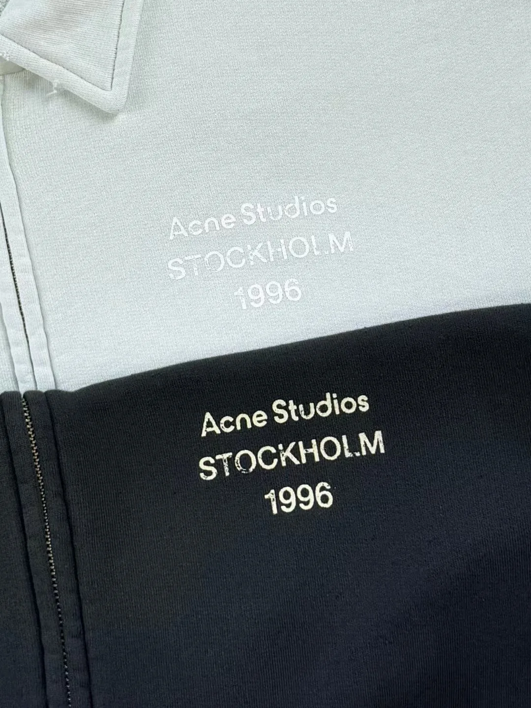 Acne Studios Fokot U Zip 1996 Jacket (Faded Black) — ビュー 6