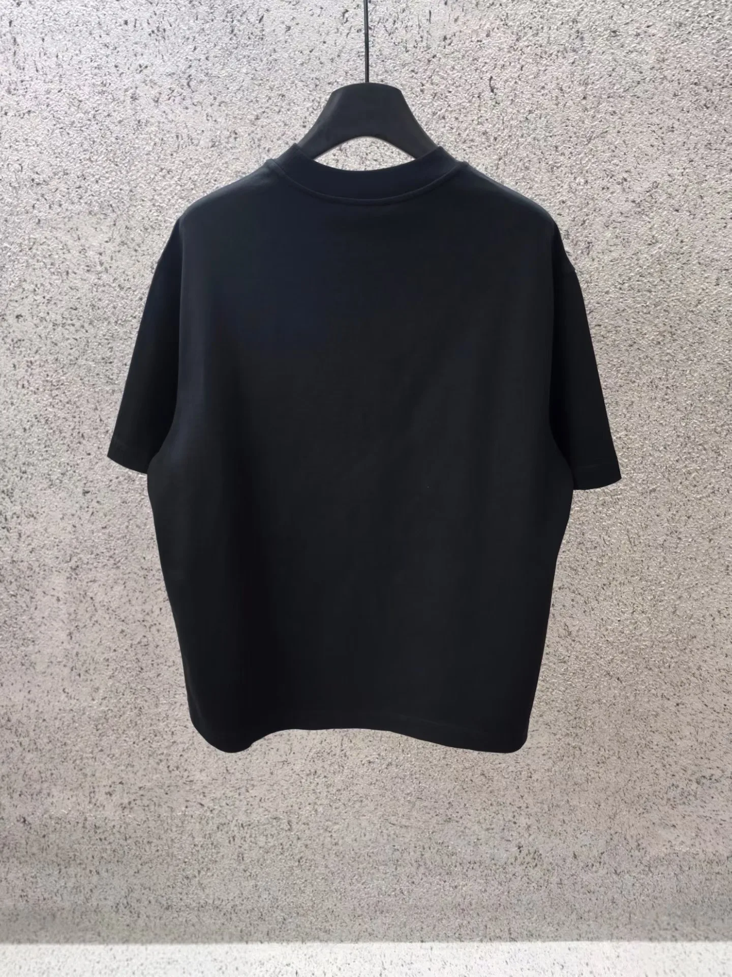 Acne Studios Embroidered Logo T-Shirt (Black) — 보기 2