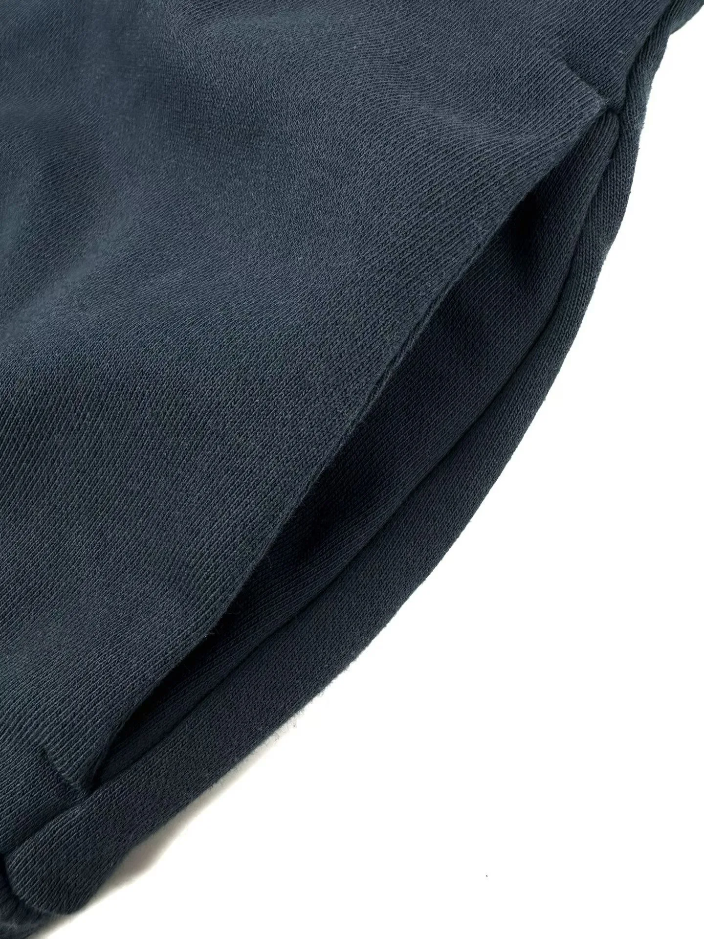 Acne Studios  Fleece logo hoodie (Deep Blue) — ビュー 3