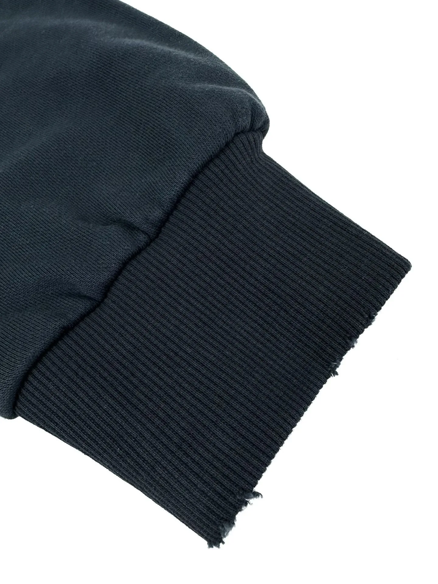 Acne Studios  Fleece logo hoodie (Deep Blue) — ビュー 7