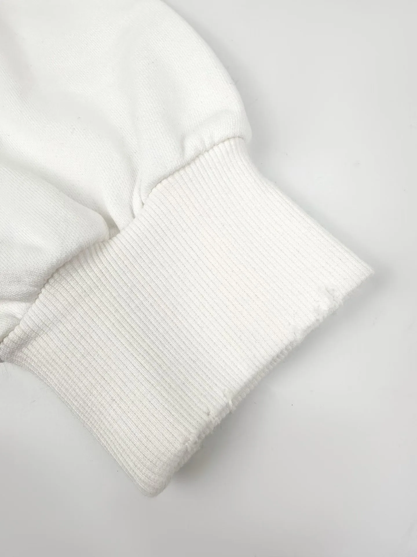 Acne Studios  Fleece logo hoodie (Dusty White) — 보기 7
