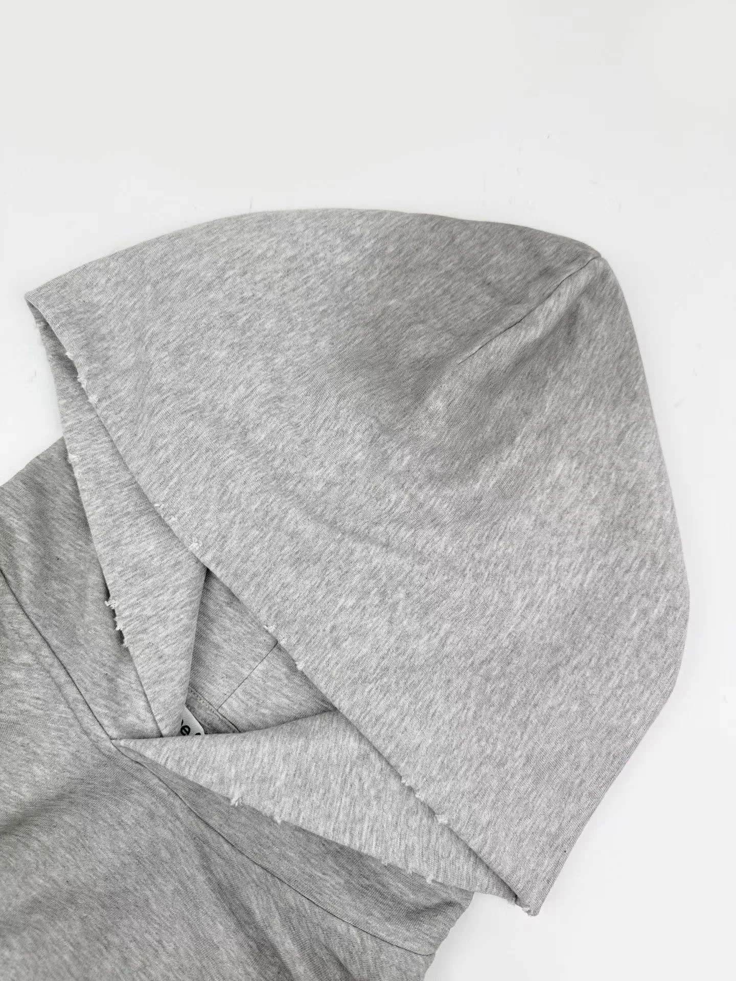 Acne Studios  Fleece logo hoodie (Grey) — 图 5