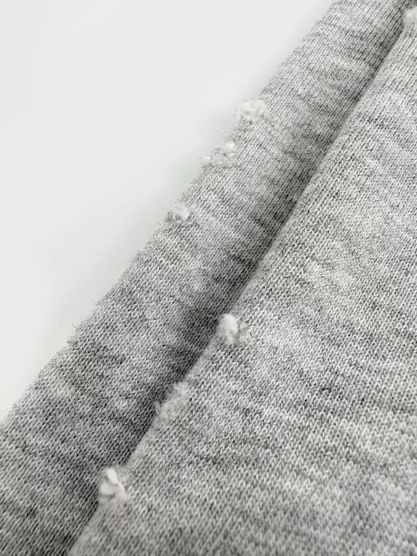 Acne Studios  Fleece logo hoodie (Grey) — 图 7