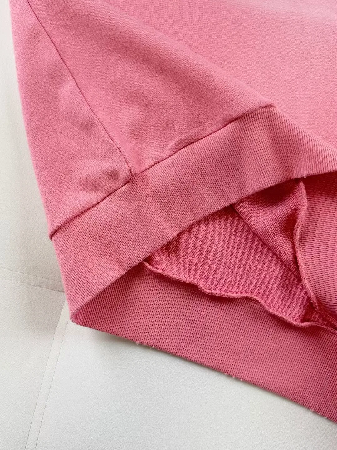 Fleece logo hoodie (Pink) — 보기 4