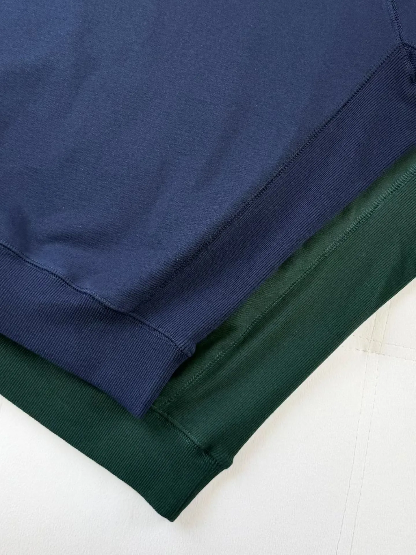 Fleece sweatshirt with logo (Dark Green) — 圖 2