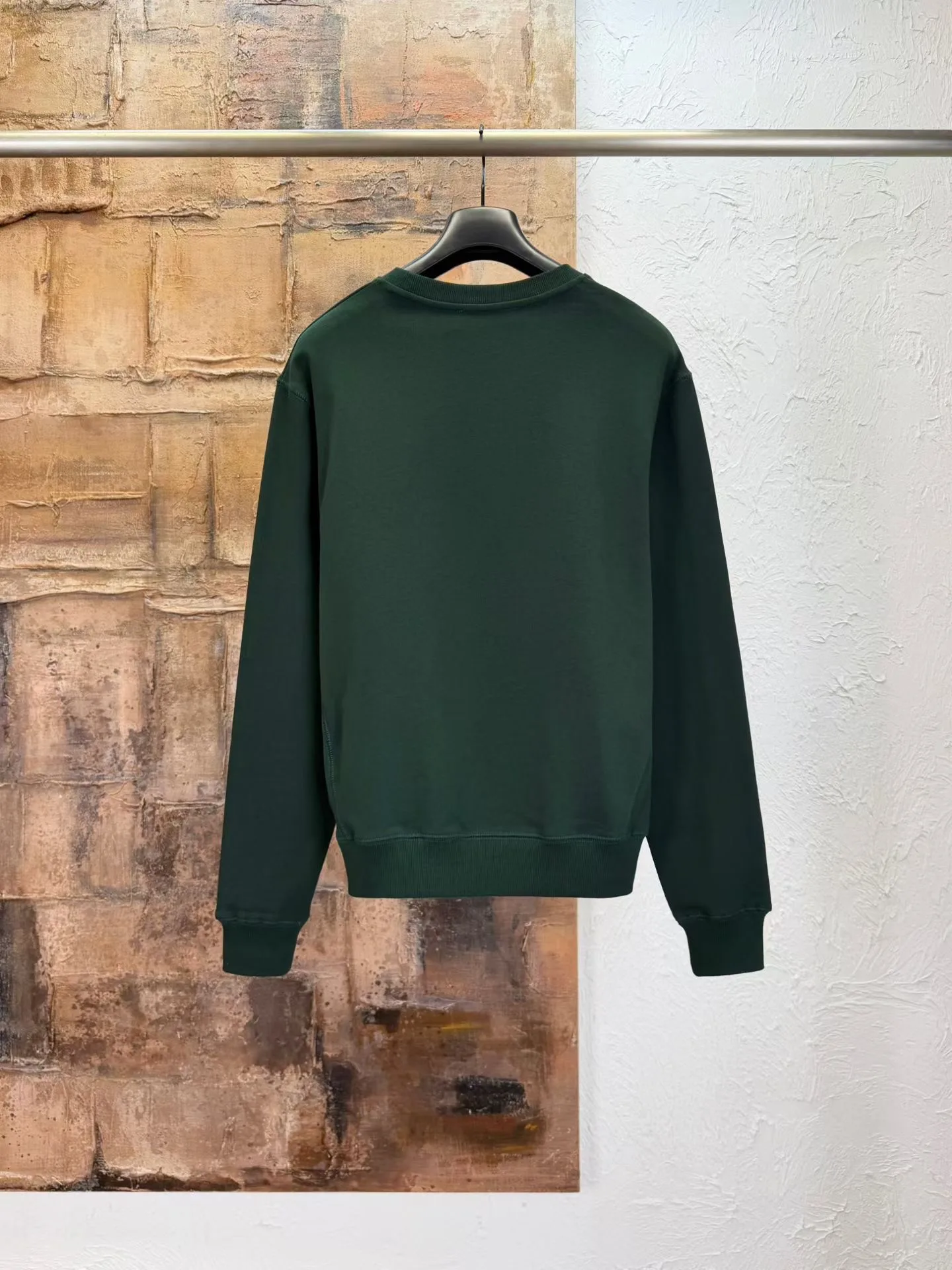 Fleece sweatshirt with logo (Dark Green) — 圖 3
