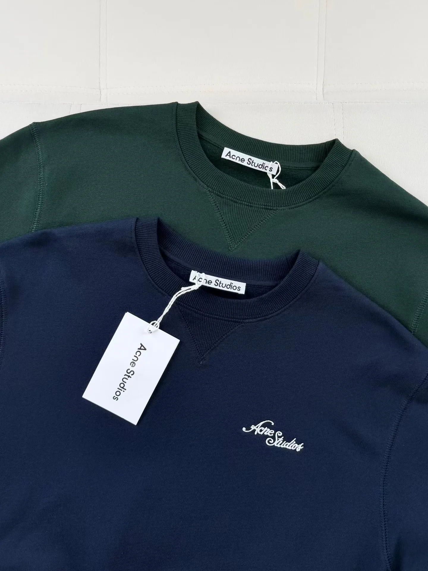 Fleece sweatshirt with logo (Dark Green) — 圖 4