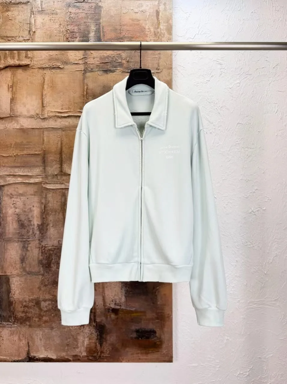 Acne Studios Fokot U Zip 1996 Jacket (White)