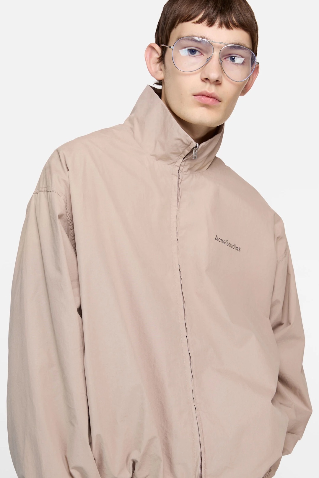 Acne Studios Washed Logo Jacket — view 17
