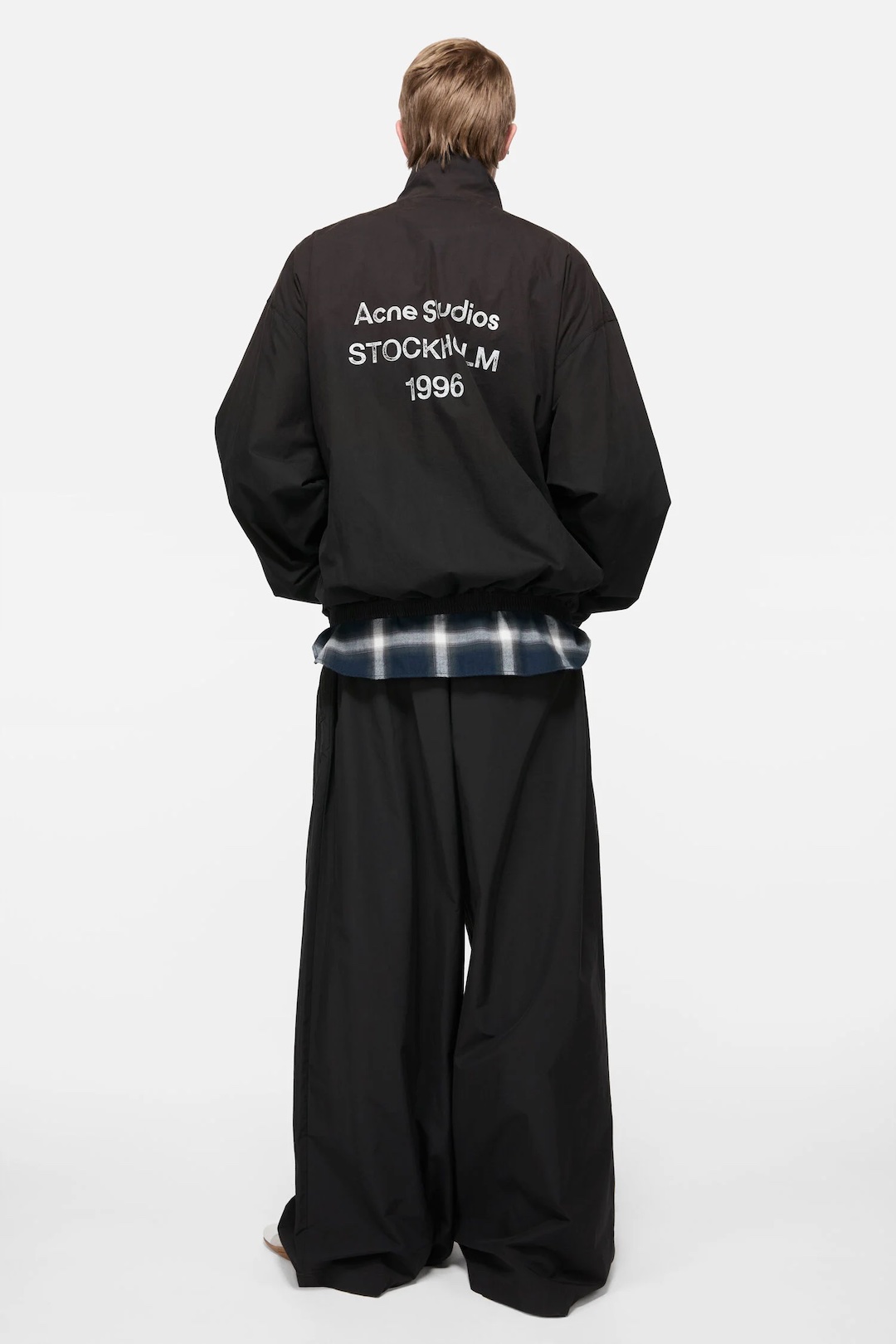 Acne Studios Washed Logo Jacket — view 3