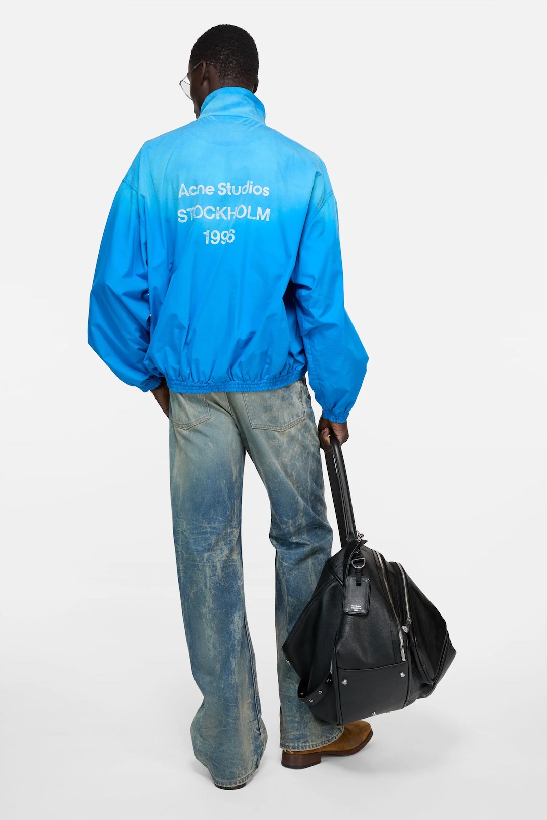 Acne Studios Washed Logo Jacket — view 6