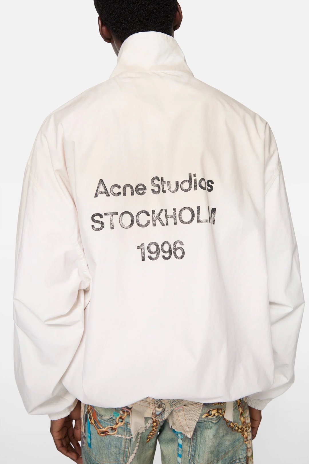 Acne Studios Washed Logo Jacket — view 9