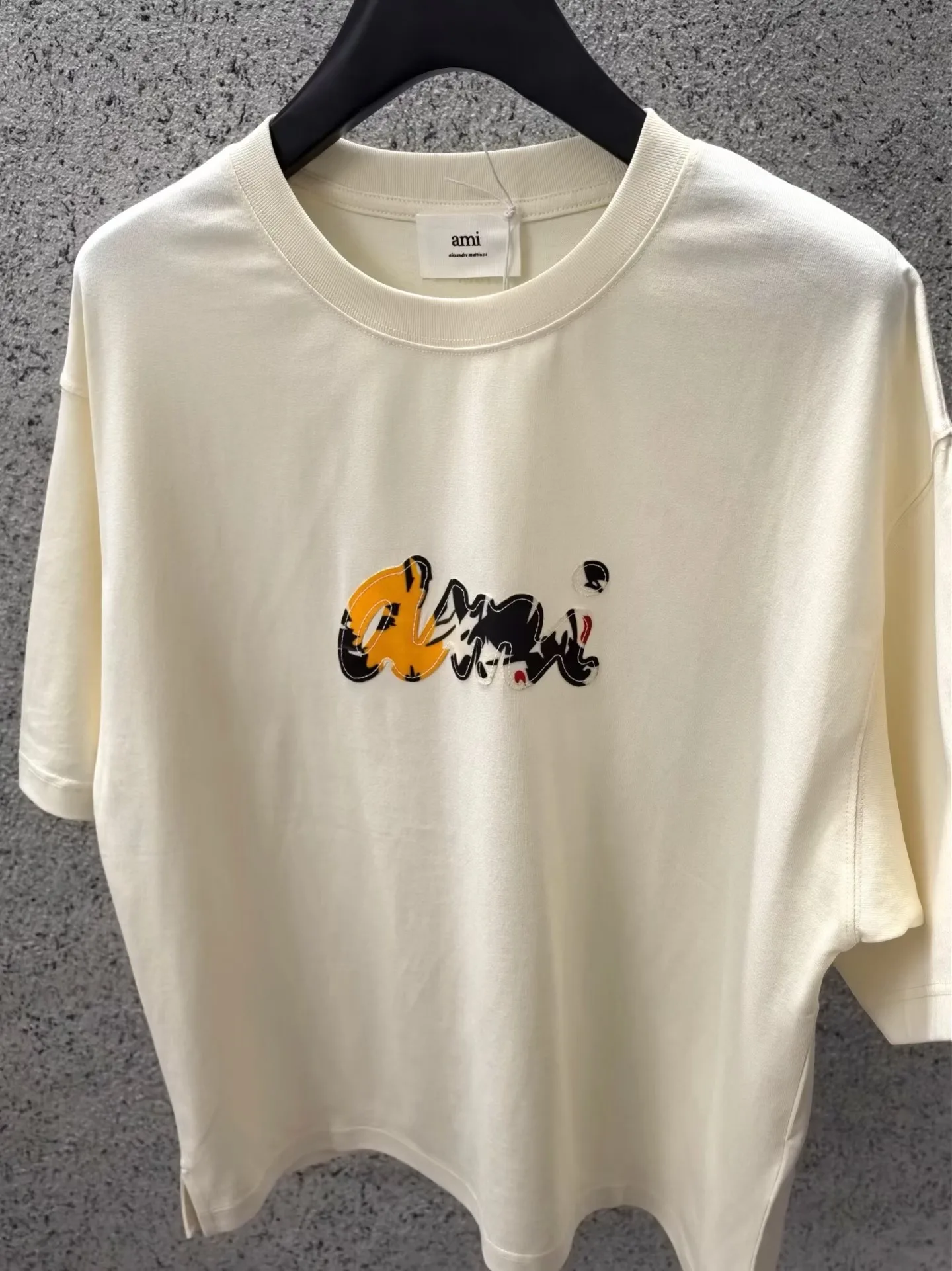 Ami Embroidered Logo (Yellow) — 보기 4