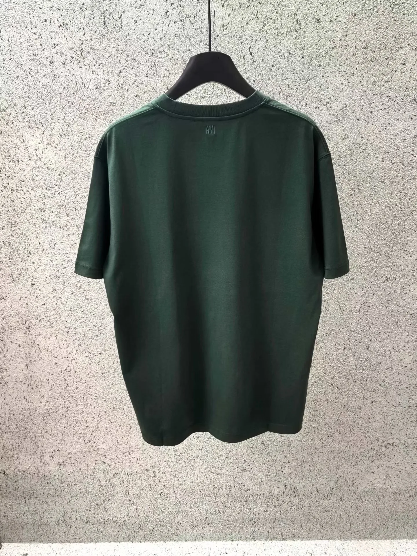 Ami Paris Ami de Coeur T-shirt (Green) — 보기 3