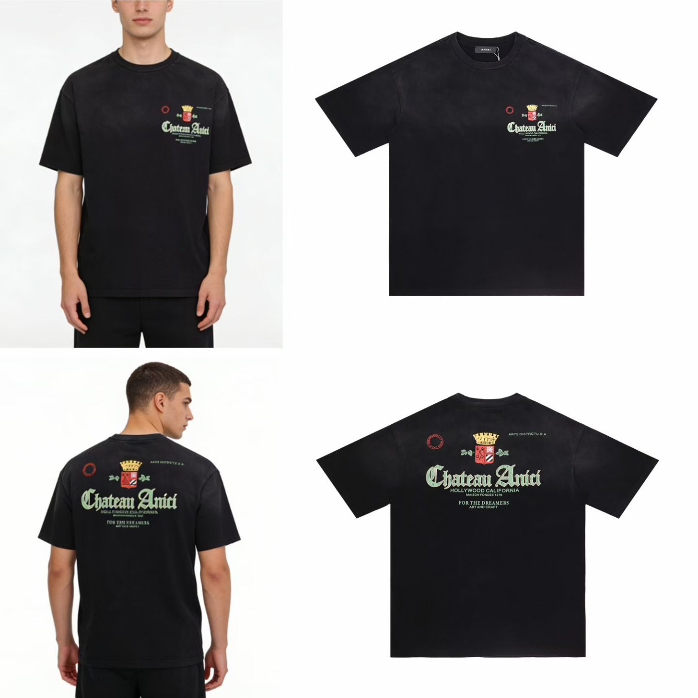 Chateau Crown Oversized T-Shirt — view 5