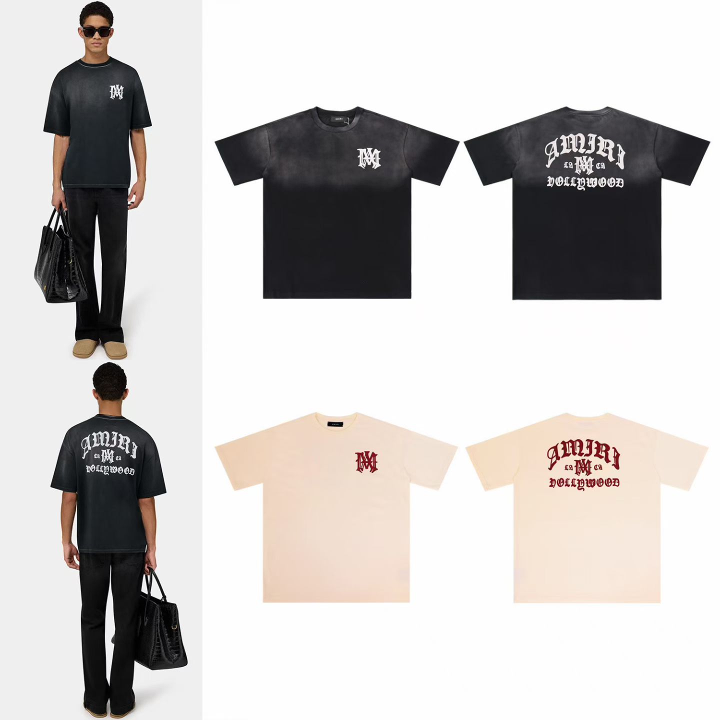 Hollywood logo-print t-shirt — view 5