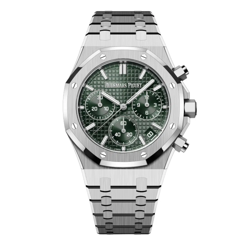 Audemars Piguet Royal Oak Green Dial Stainless Steel Bracelet 26240ST.OO.1320ST.08