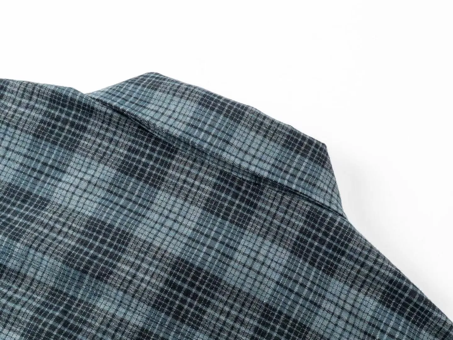 Balenciaga Checked Shirt (Blue) — ビュー 3