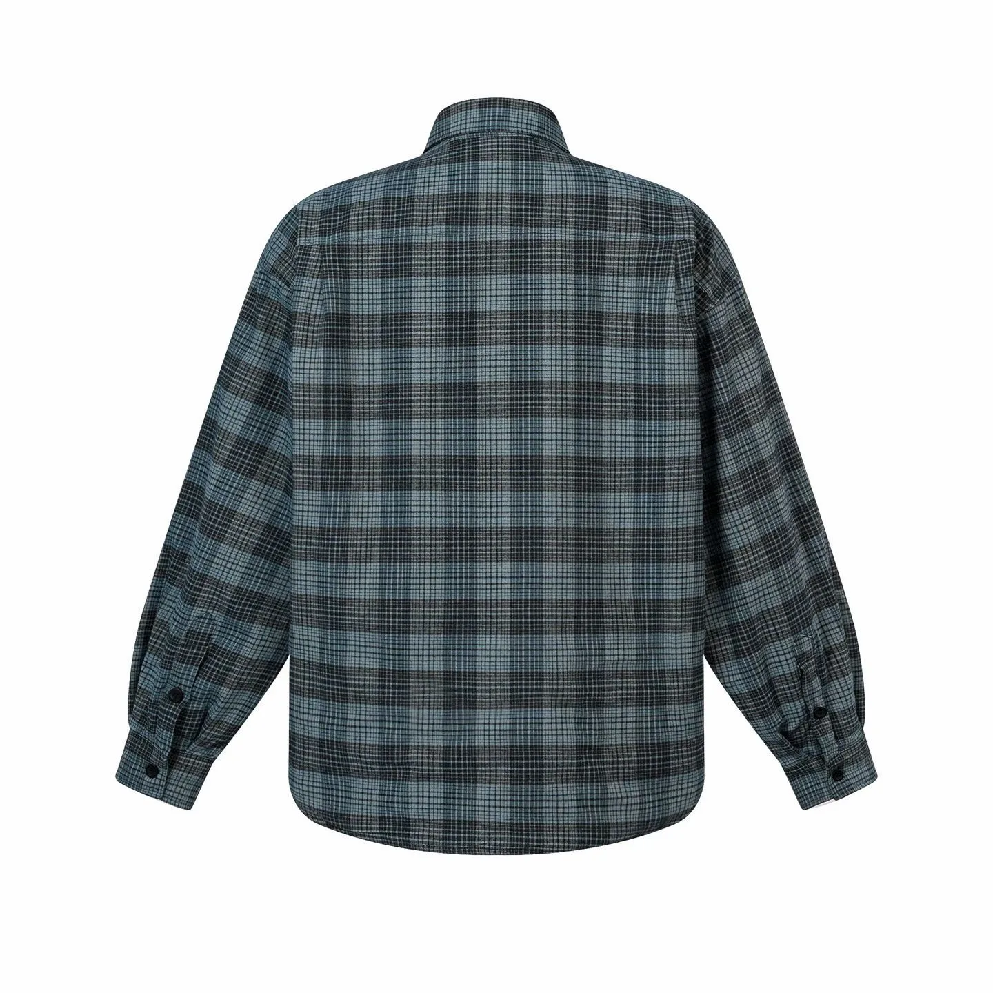 Balenciaga Checked Shirt (Blue) — ビュー 8