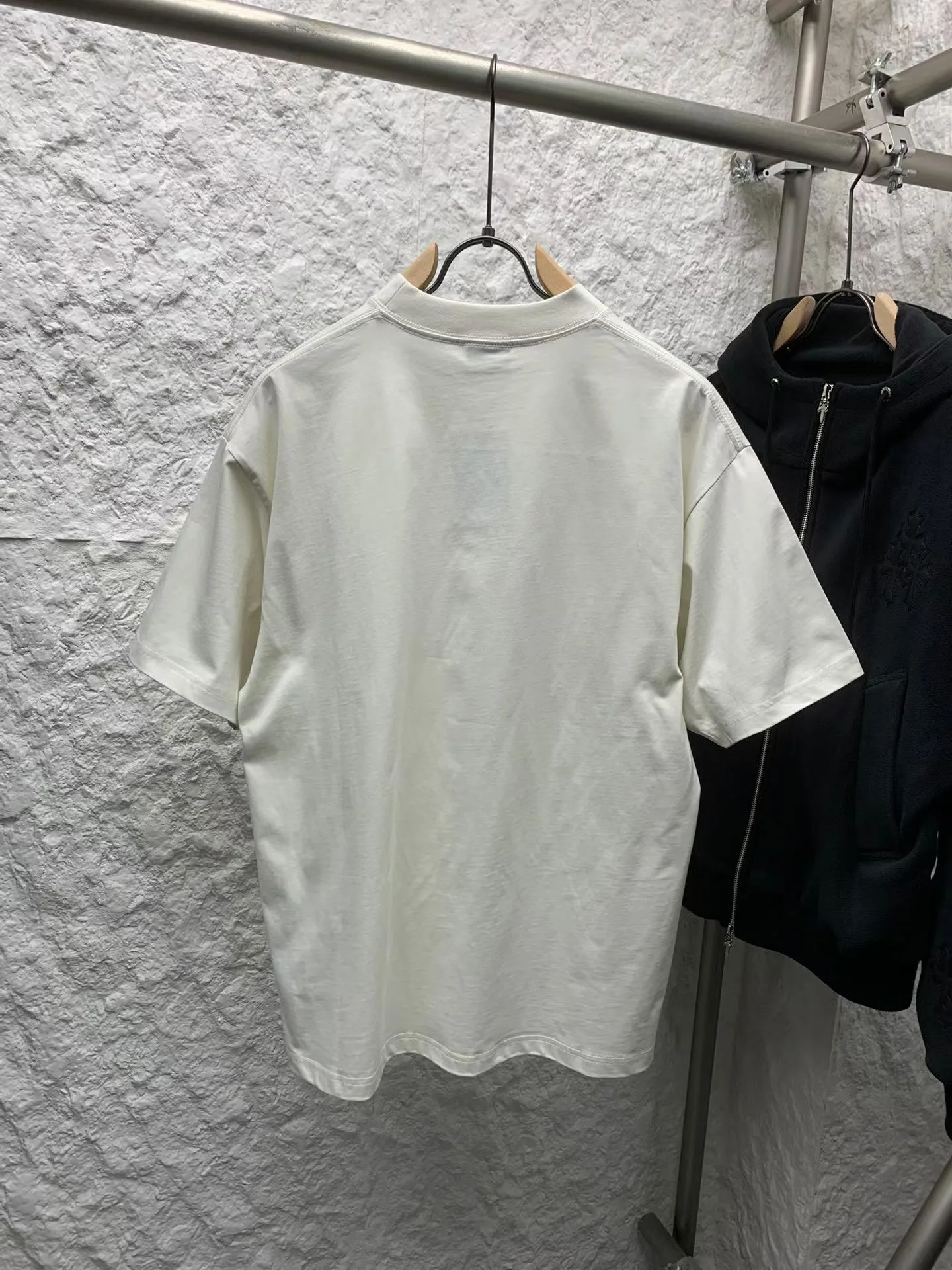 Crayon Loop T-Shirt (White) — ビュー 2