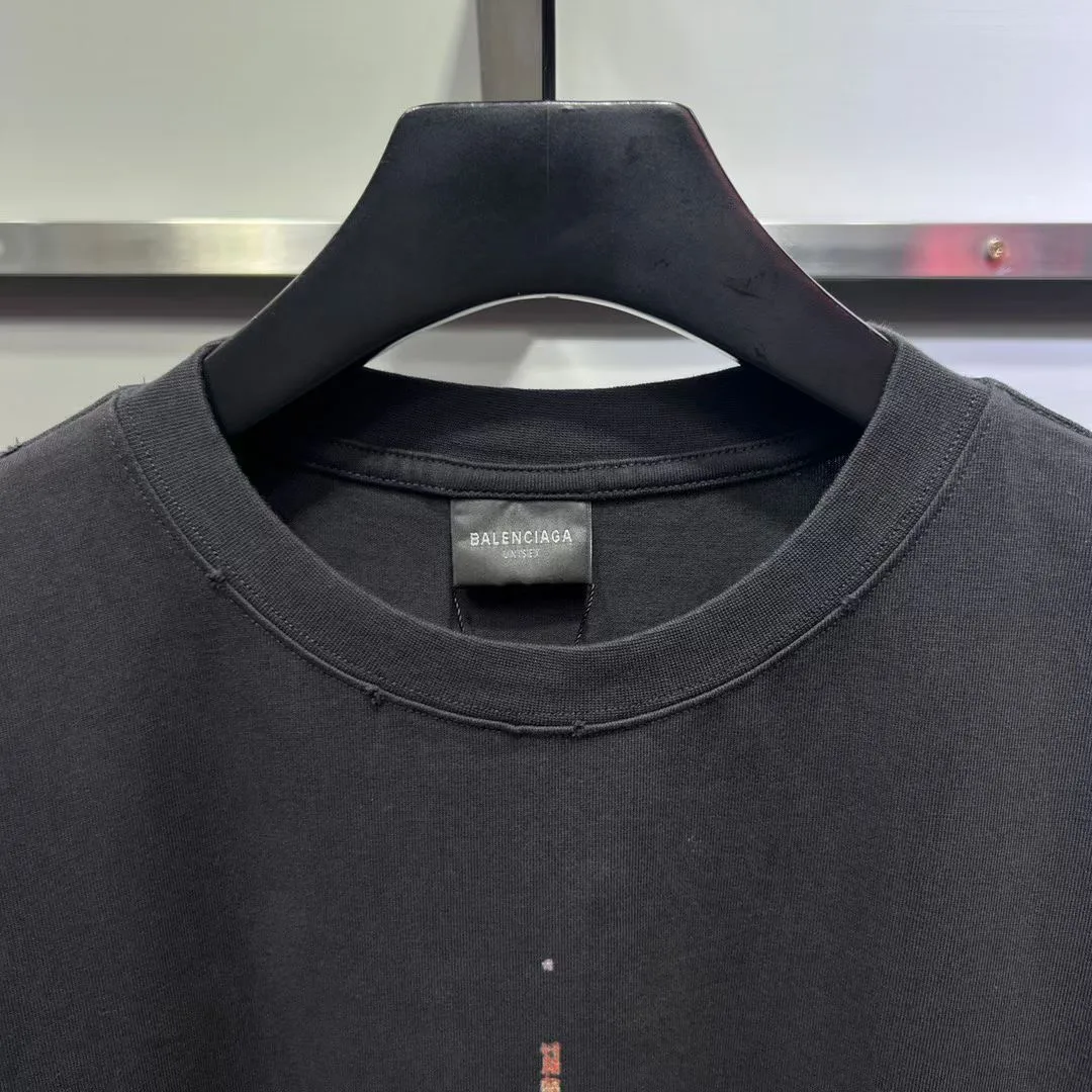 Balenciaga Ginza Tokyo Tower Tee (Black) — view 2