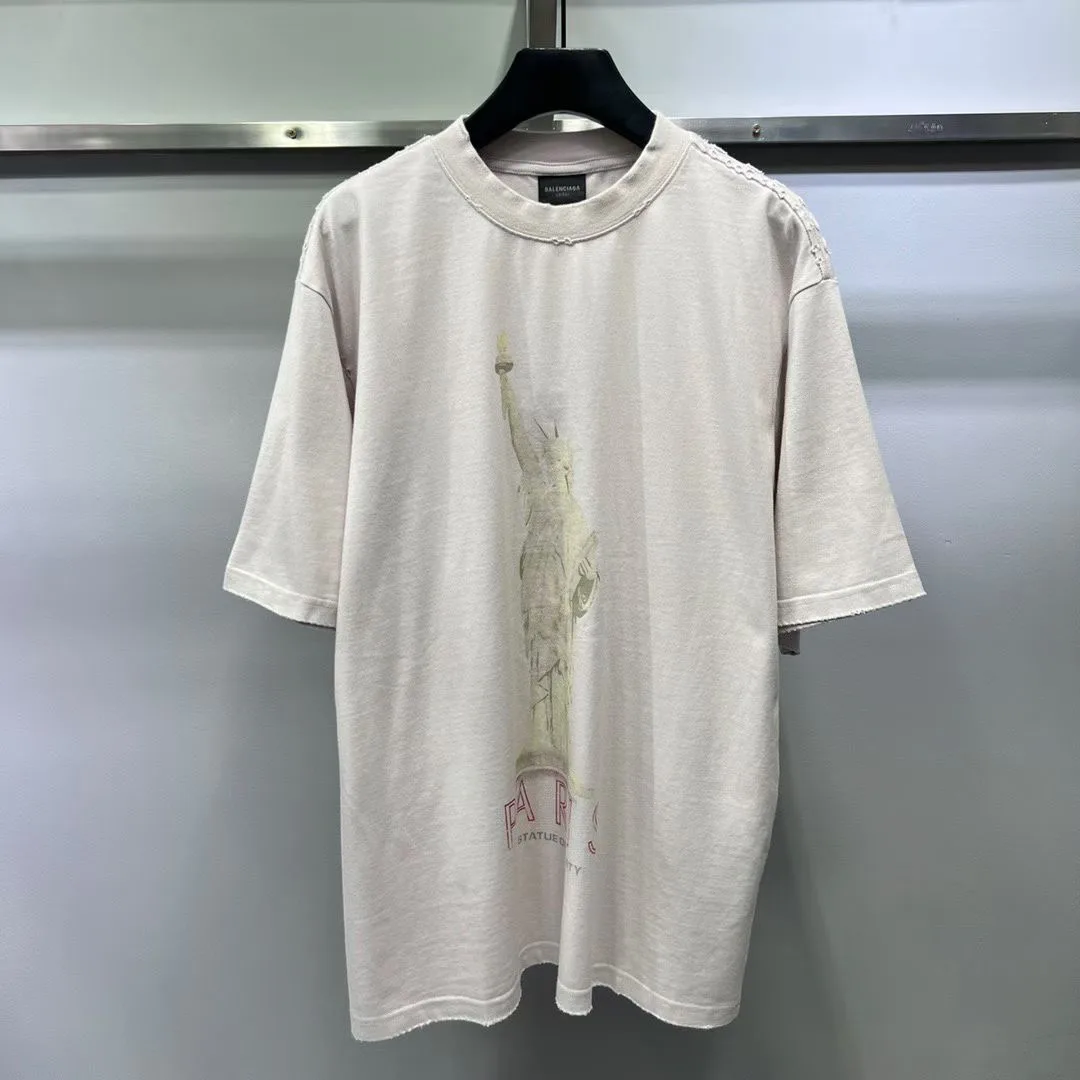 Balenciaga Paris Liberty T-Shirt (White)