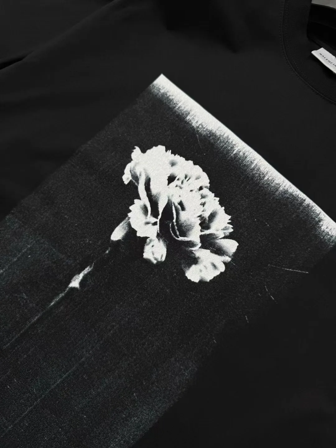 The Song Of The Highest Tower Oversized T-shirt in Black — view 5