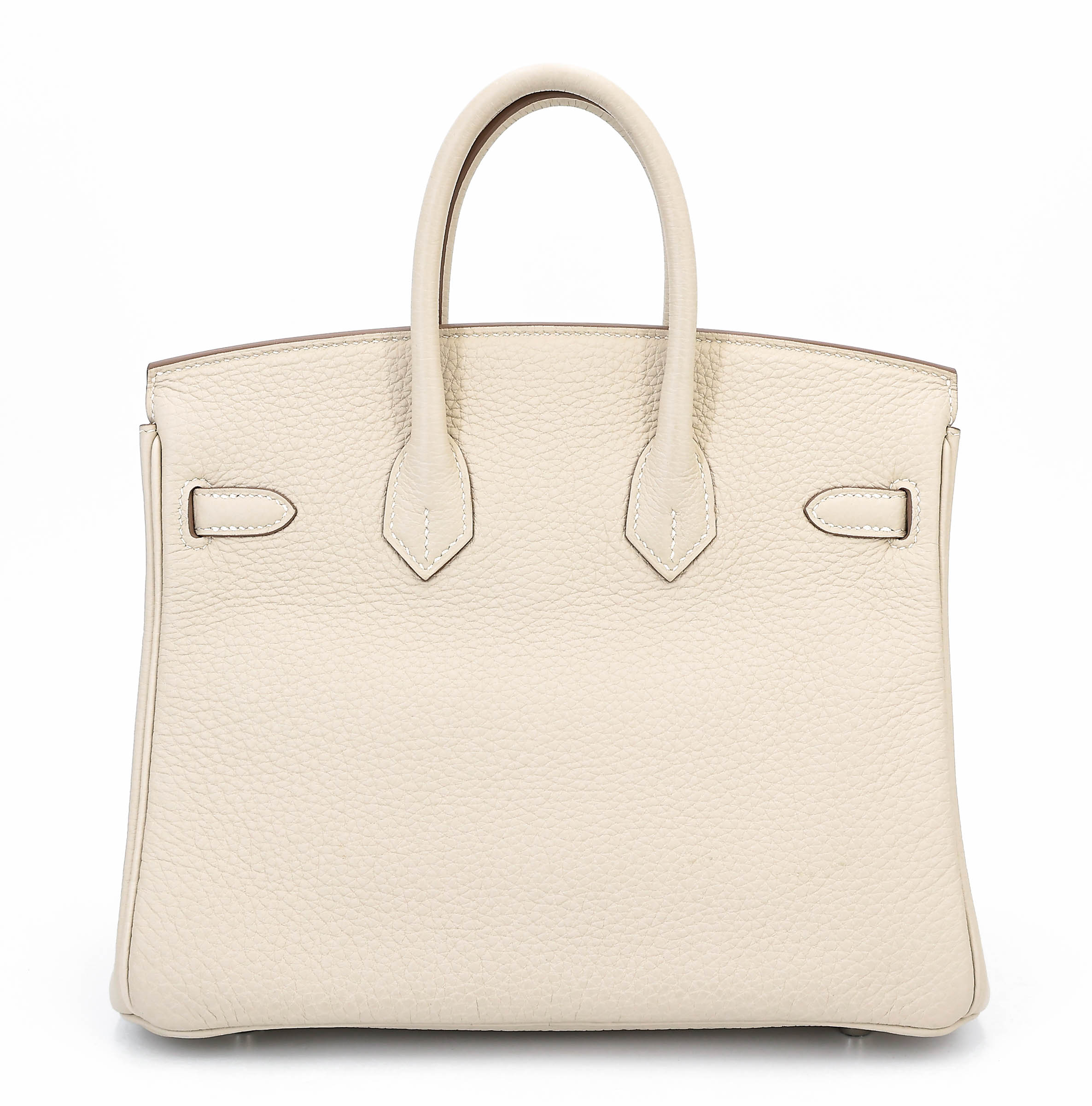 Hermès Birkin 25 Togo (Germany) Craie (10) Palladium — view 2
