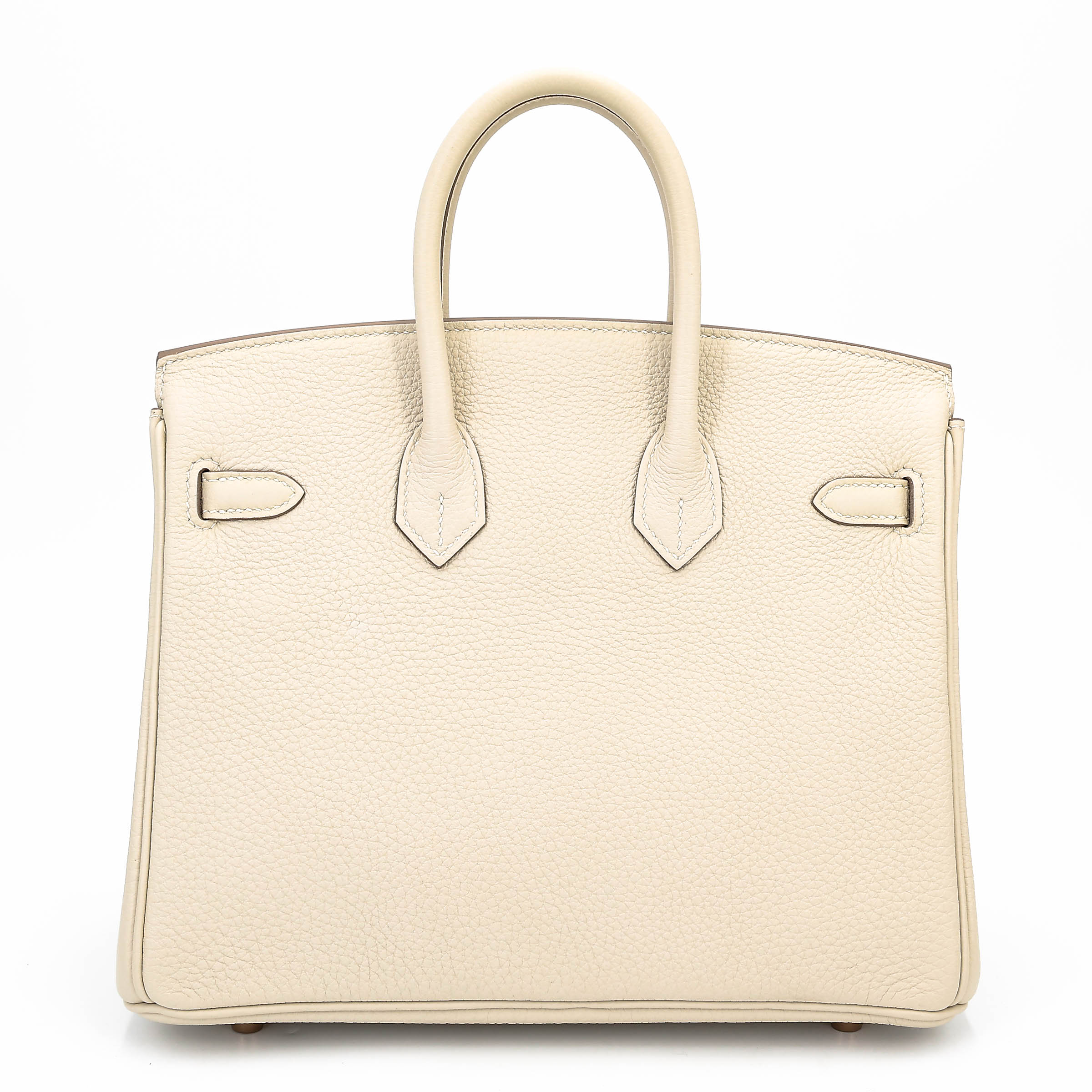Hermès Birkin 25 Togo (Germany) Craie (10) Rose Gold — view 2
