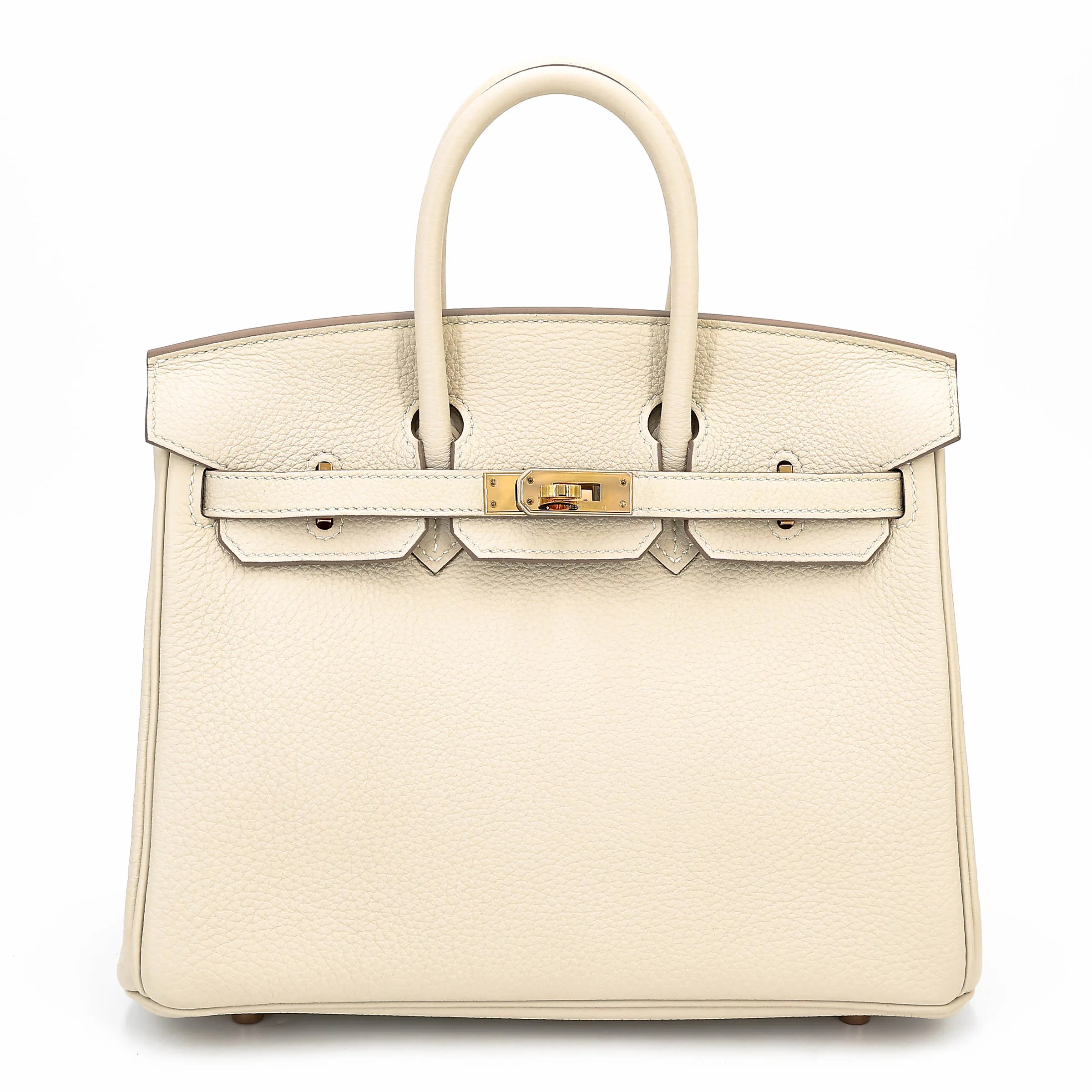 Hermès Birkin 25 Togo (Germany) Craie (10) Rose Gold