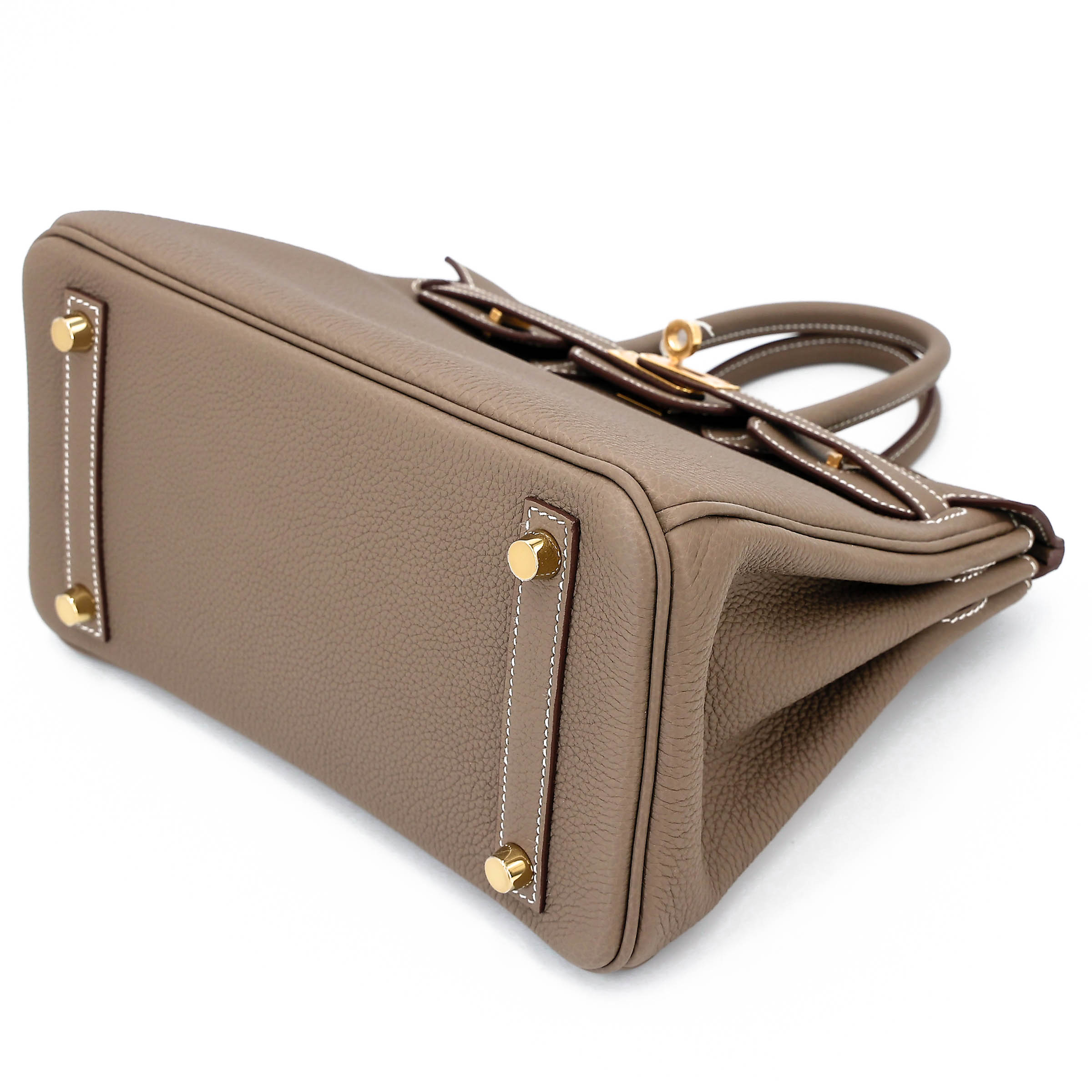 Hermès Birkin 25 Togo (Germany) Etoupe (18) Gold — view 4