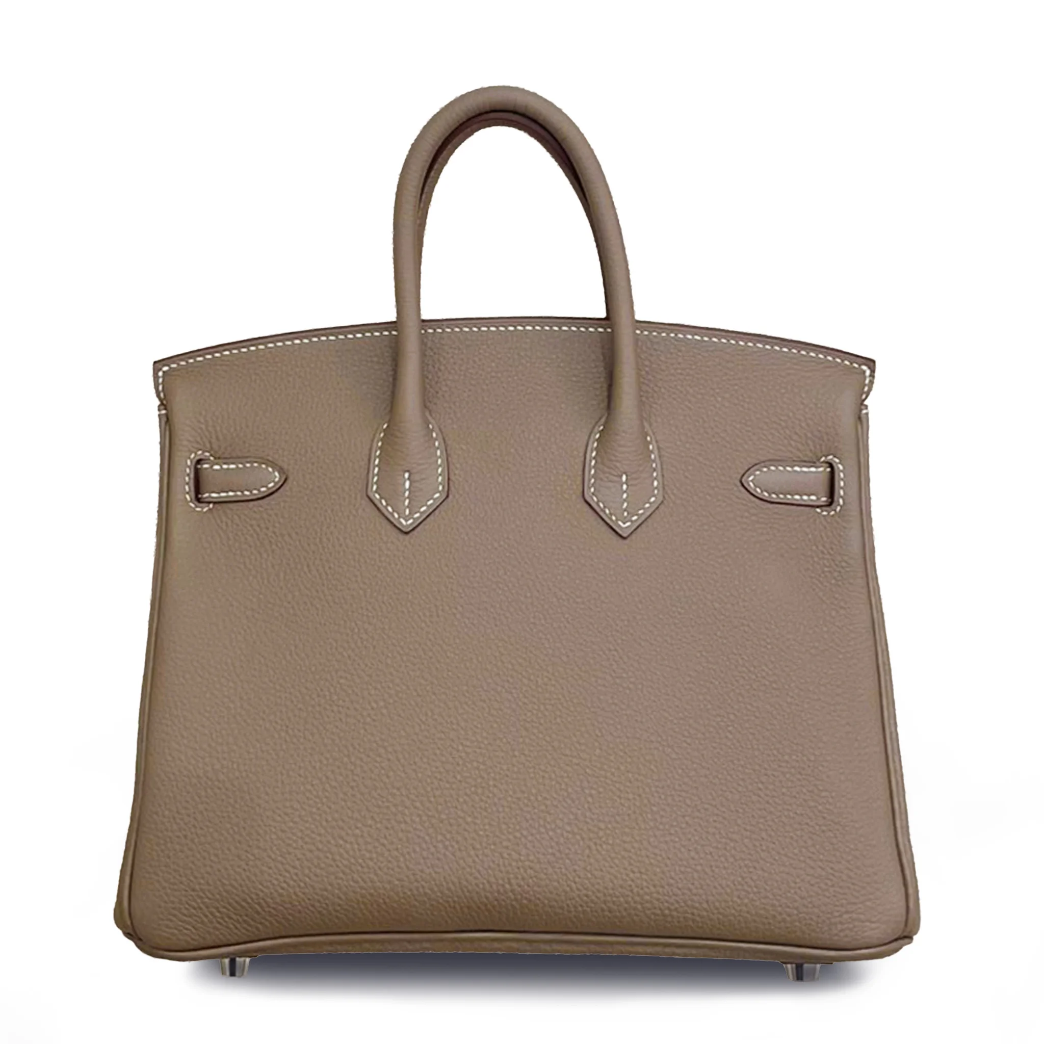 Hermès Birkin 25 Togo (Germany) Etoupe (18) Palladium — view 2