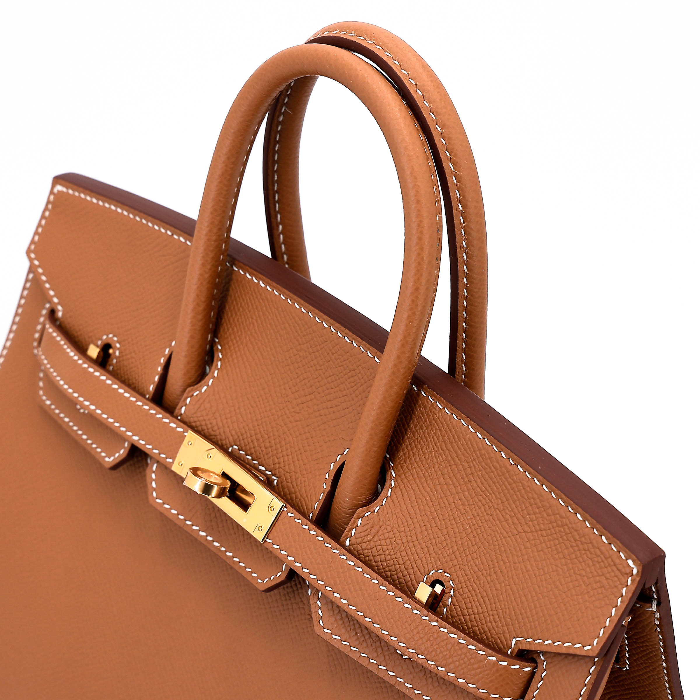 Hermès Birkin 25 Epsom (France) Sellier Gold (37) Gold — view 3