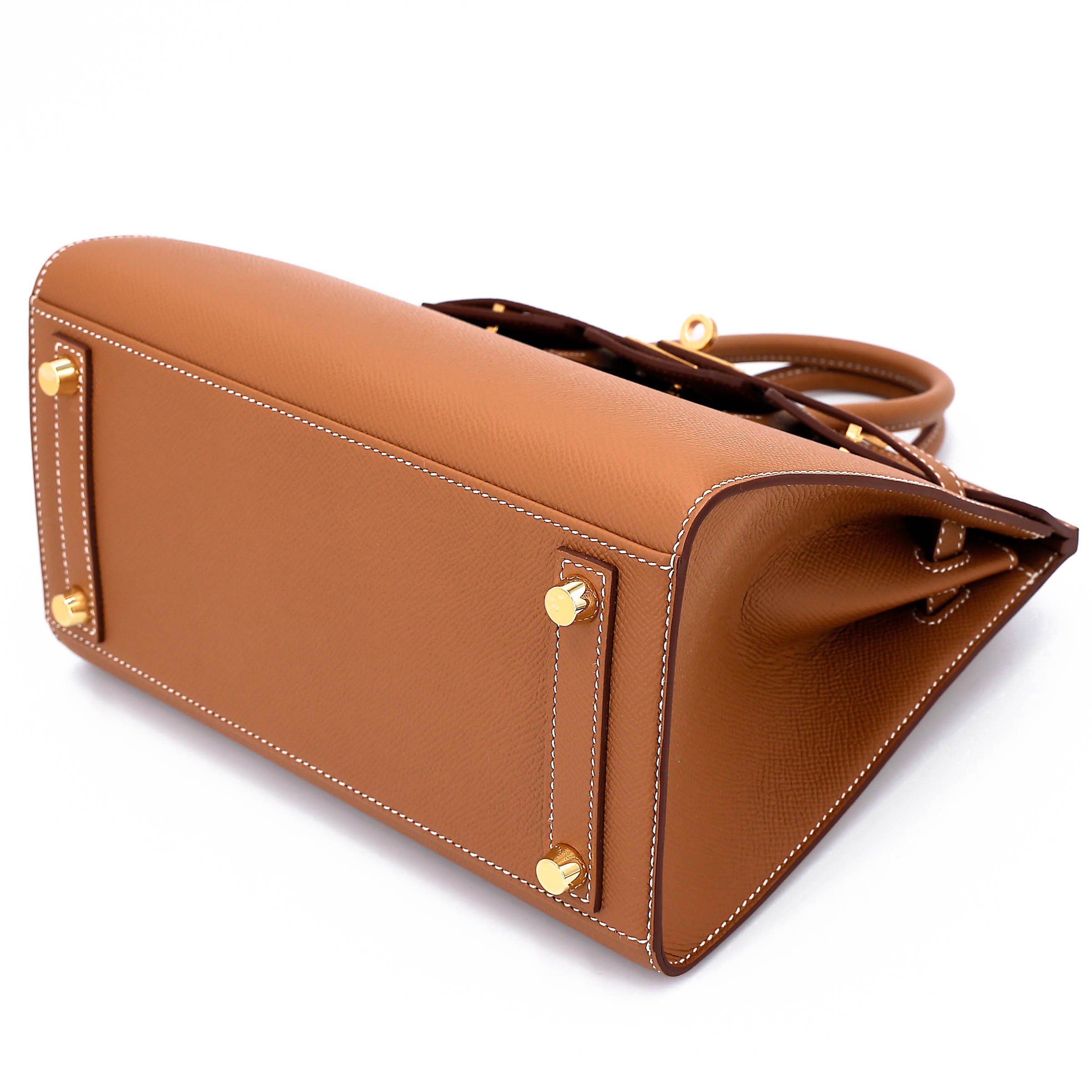 Hermès Birkin 25 Epsom (France) Sellier Gold (37) Gold — view 4