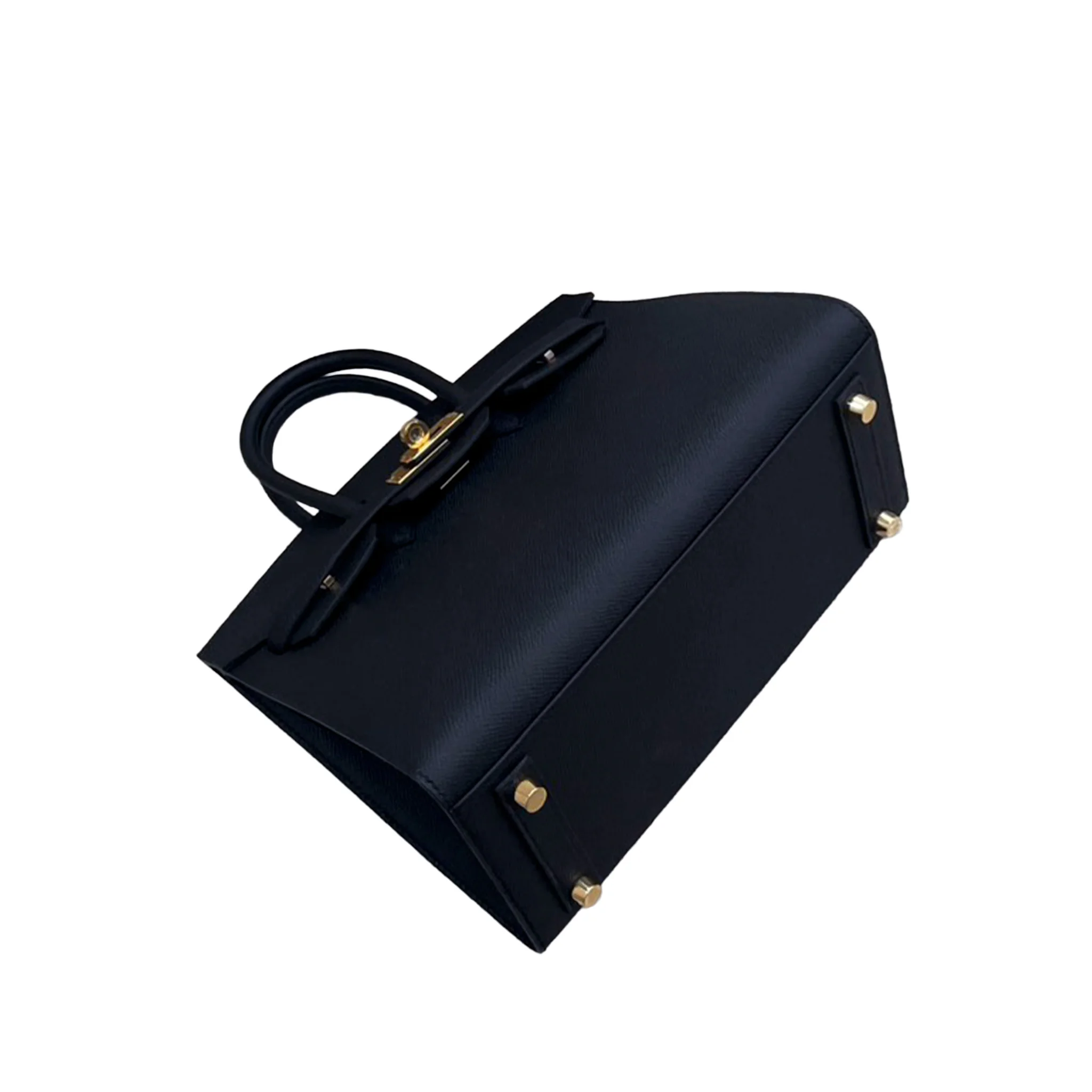 Hermès Birkin 25 Epsom (France) Noir (89) Gold — view 4