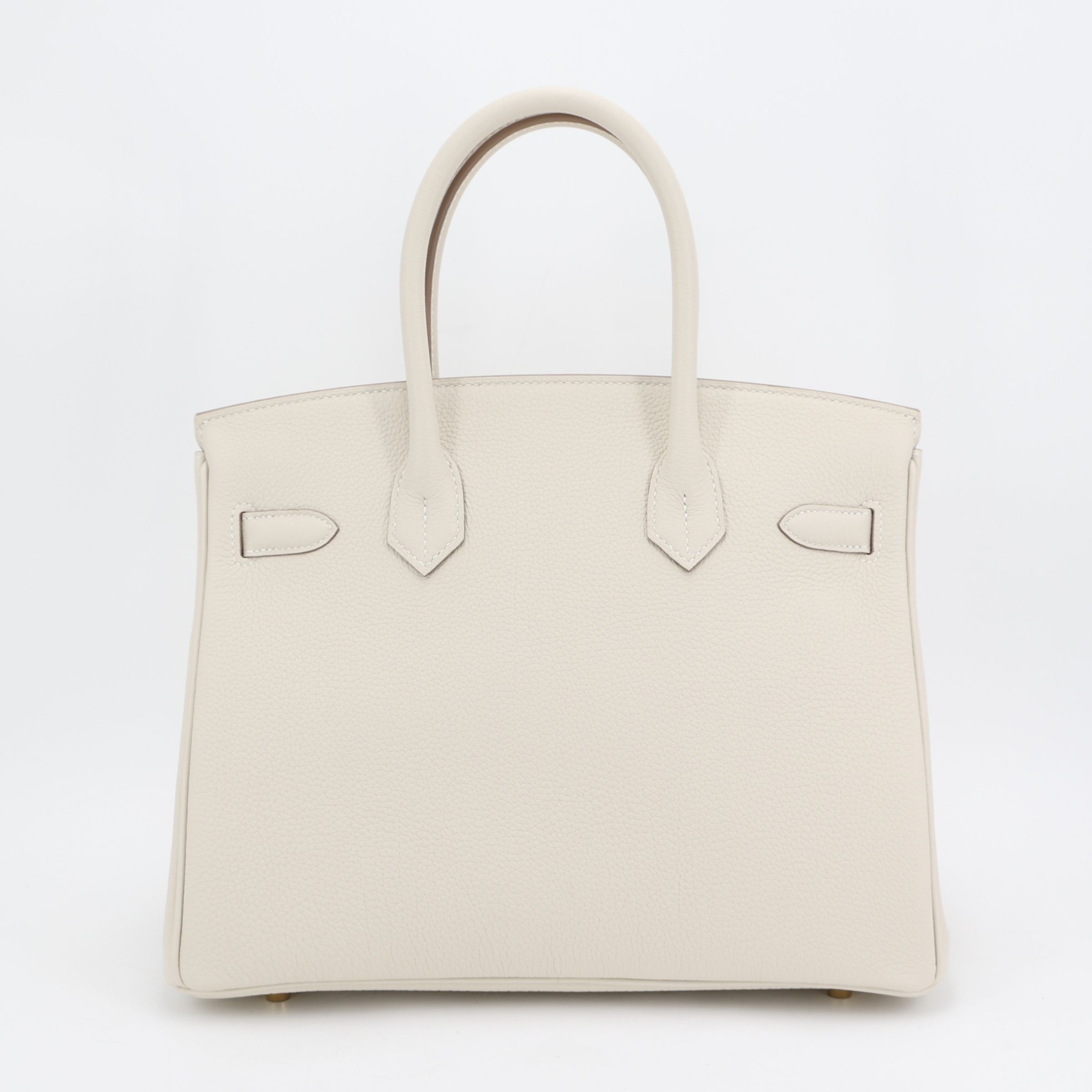Hermès Birkin 30 Togo (Germany) Craie (10) Gold — view 2