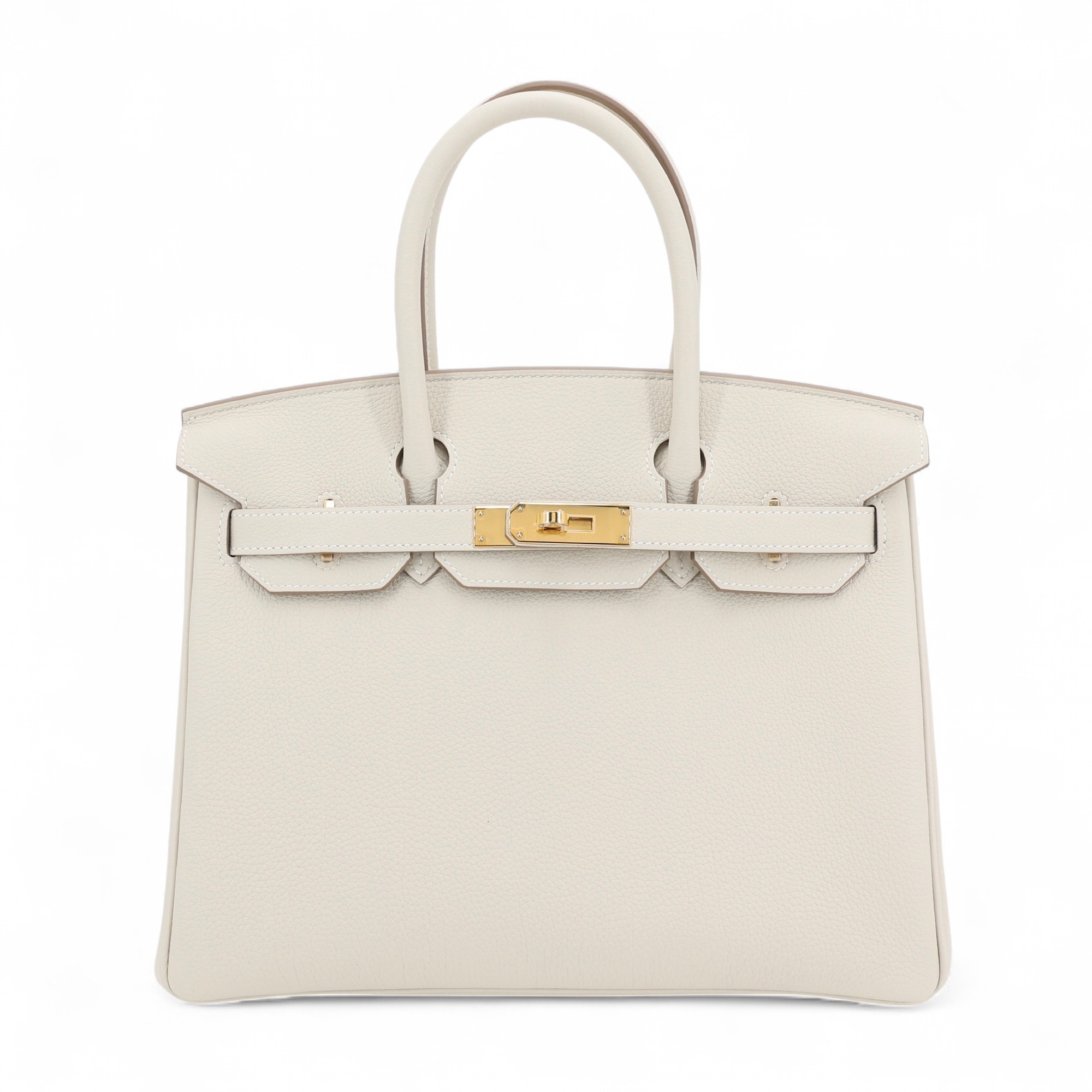 Hermès Birkin 30 Togo (Germany) Craie (10) Gold