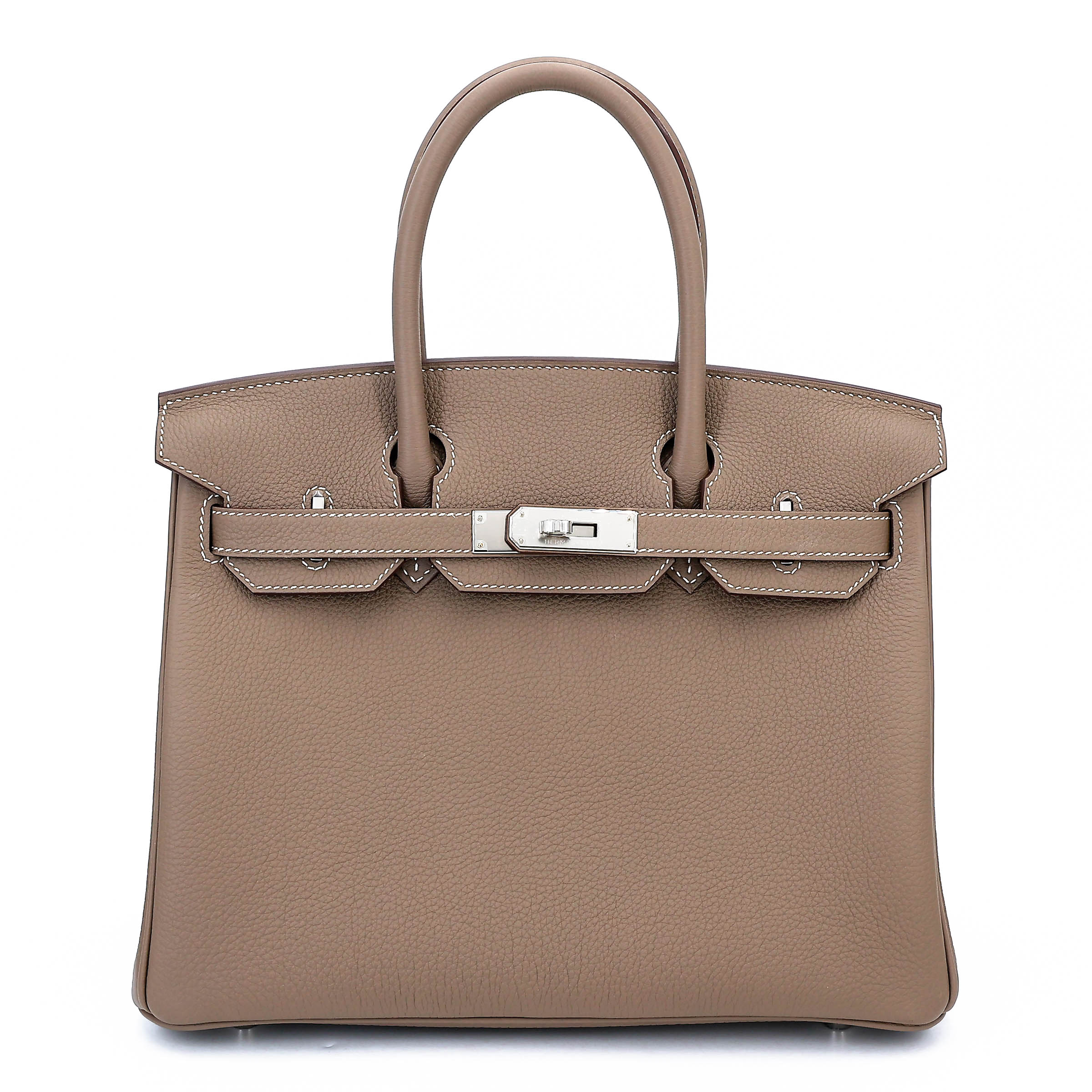 Hermès Birkin 30 Togo (Germany) Etoupe (18) Palladium