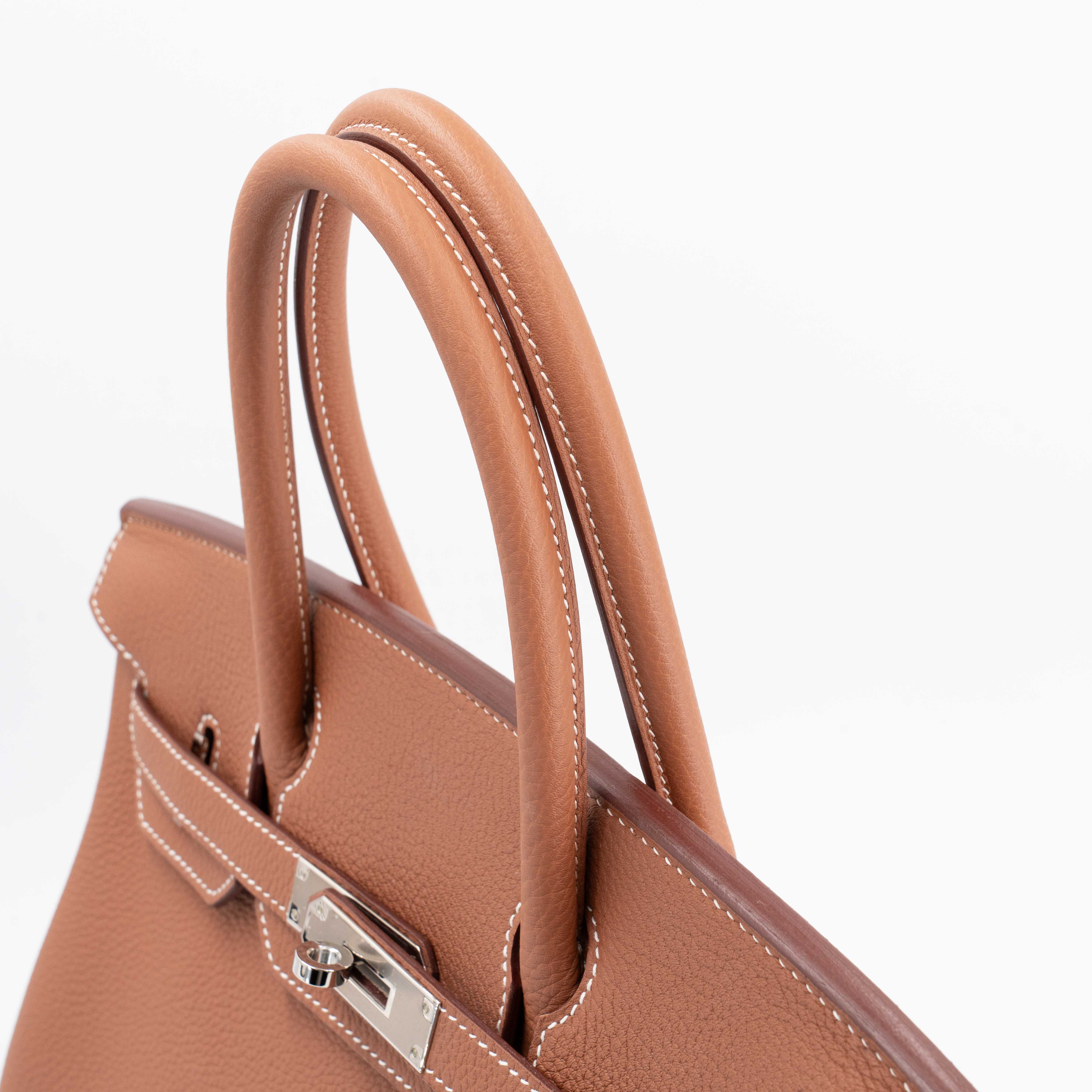 Hermès Birkin 30 Togo (Germany) Gold (37) Palladium — view 3