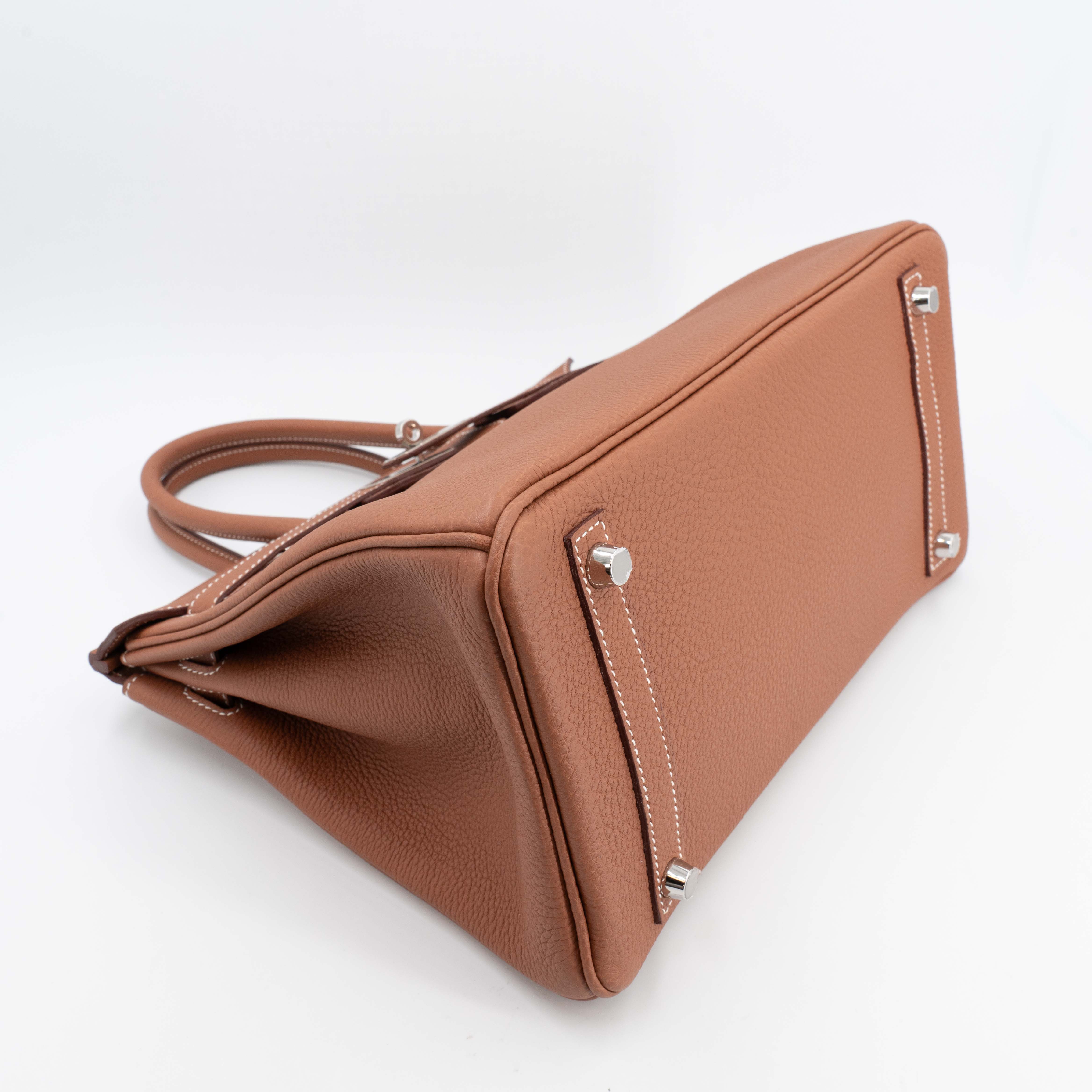 Hermès Birkin 30 Togo (Germany) Gold (37) Palladium — view 4