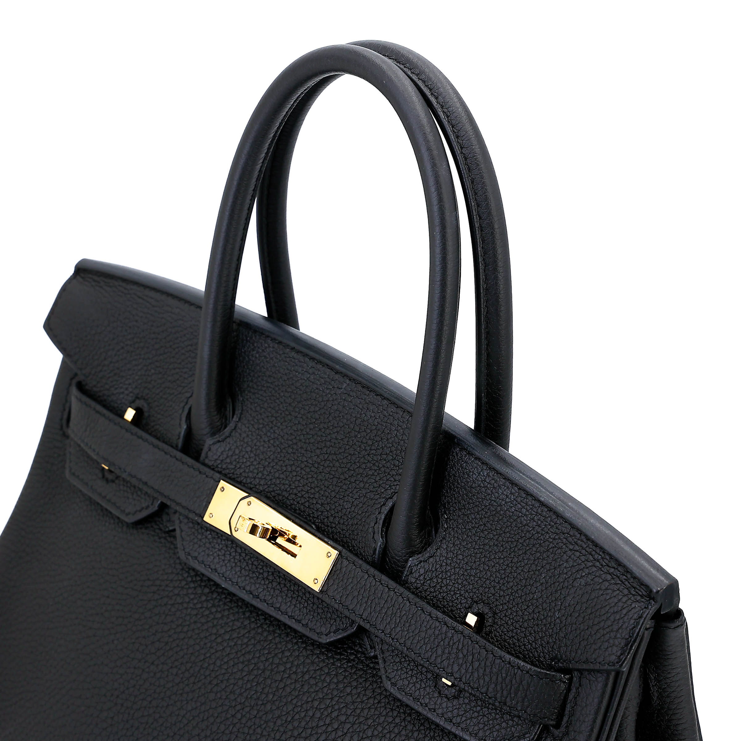 Hermès Birkin 30 Togo (Germany) Noir (89) Gold — view 3