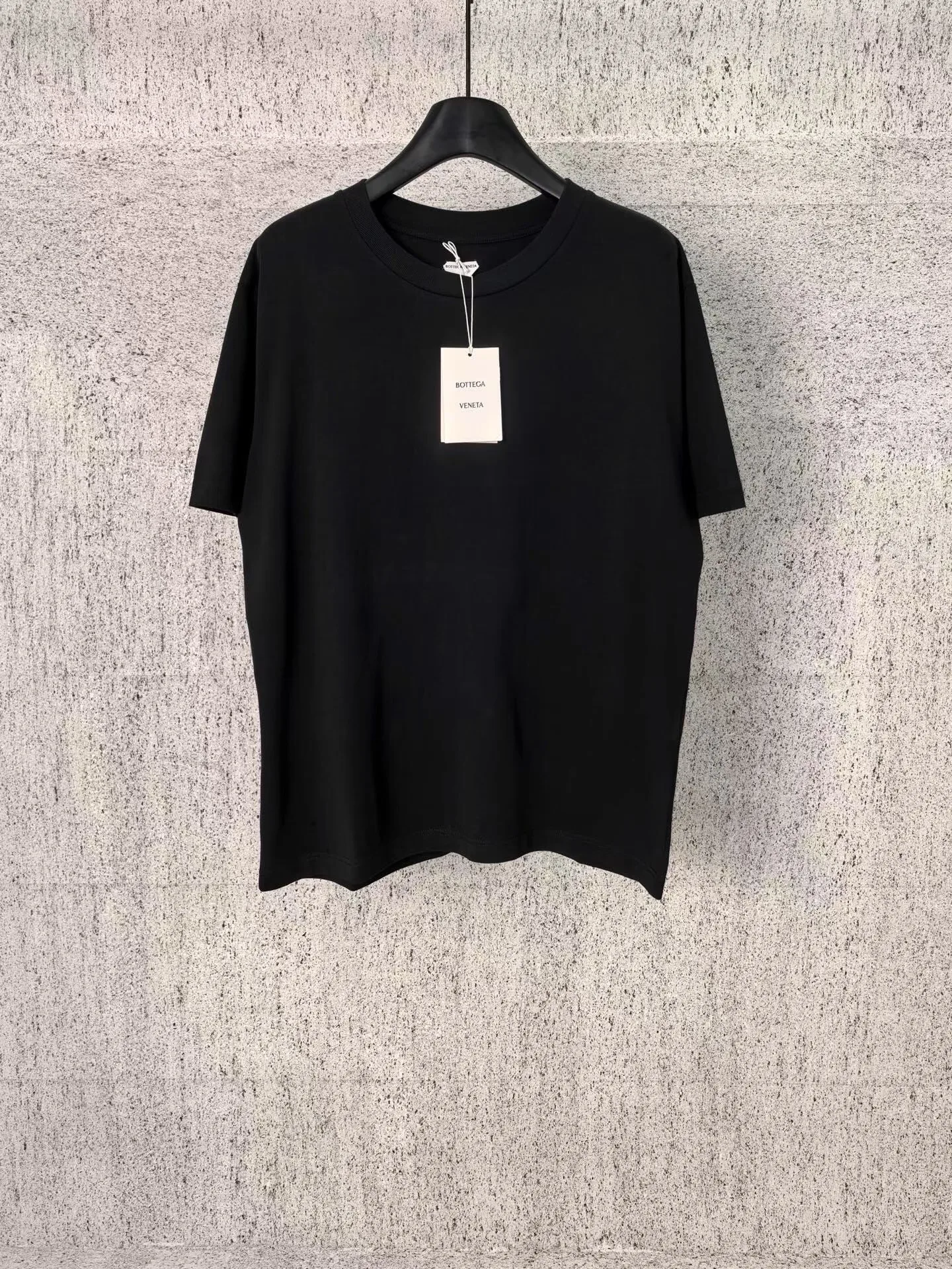 Bottega Veneta Cotton Jersey T-Shirt (Black)