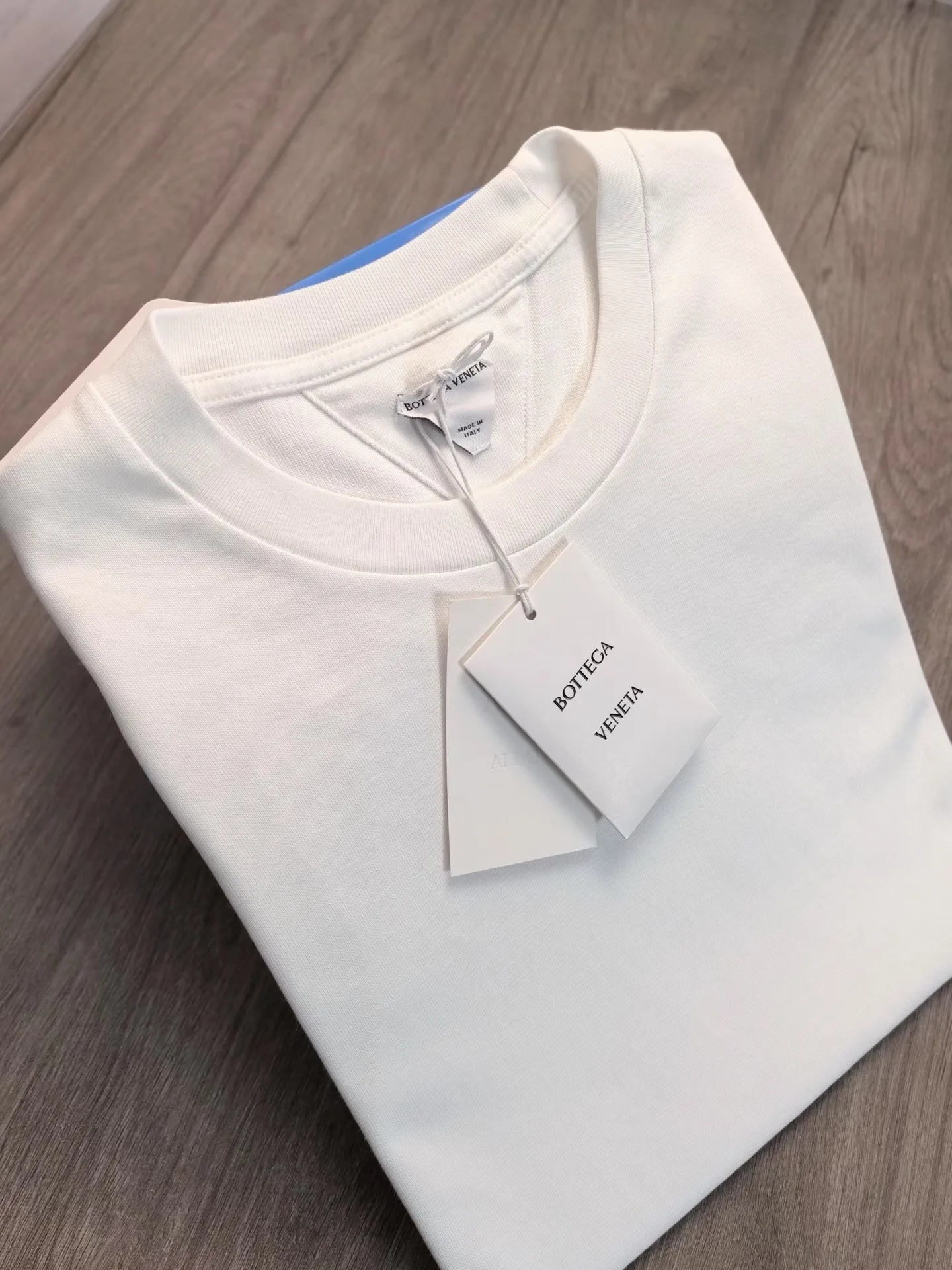  Bottega Veneta  T-Shirt Cotton Single Jersey (White) — view 6