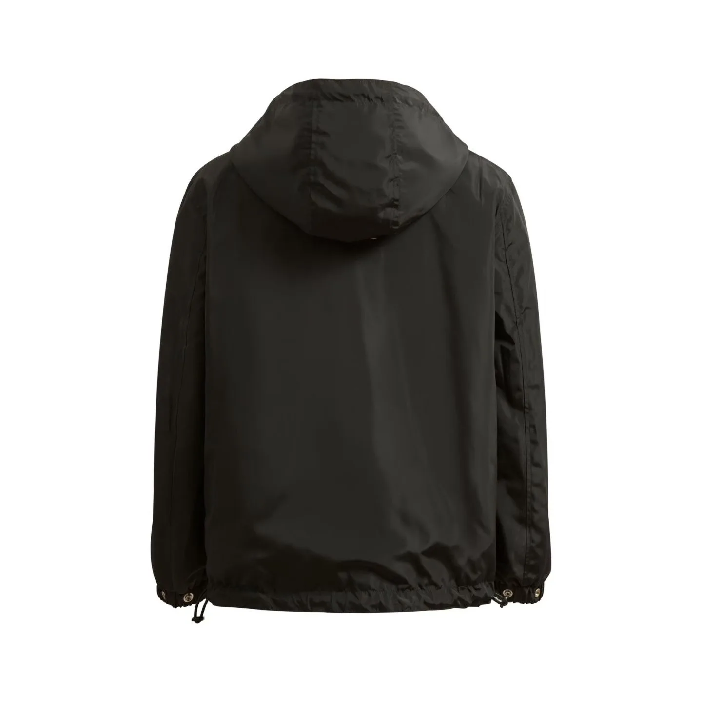 Burberry Black Check Reversible Hooded Jacket — ビュー 2