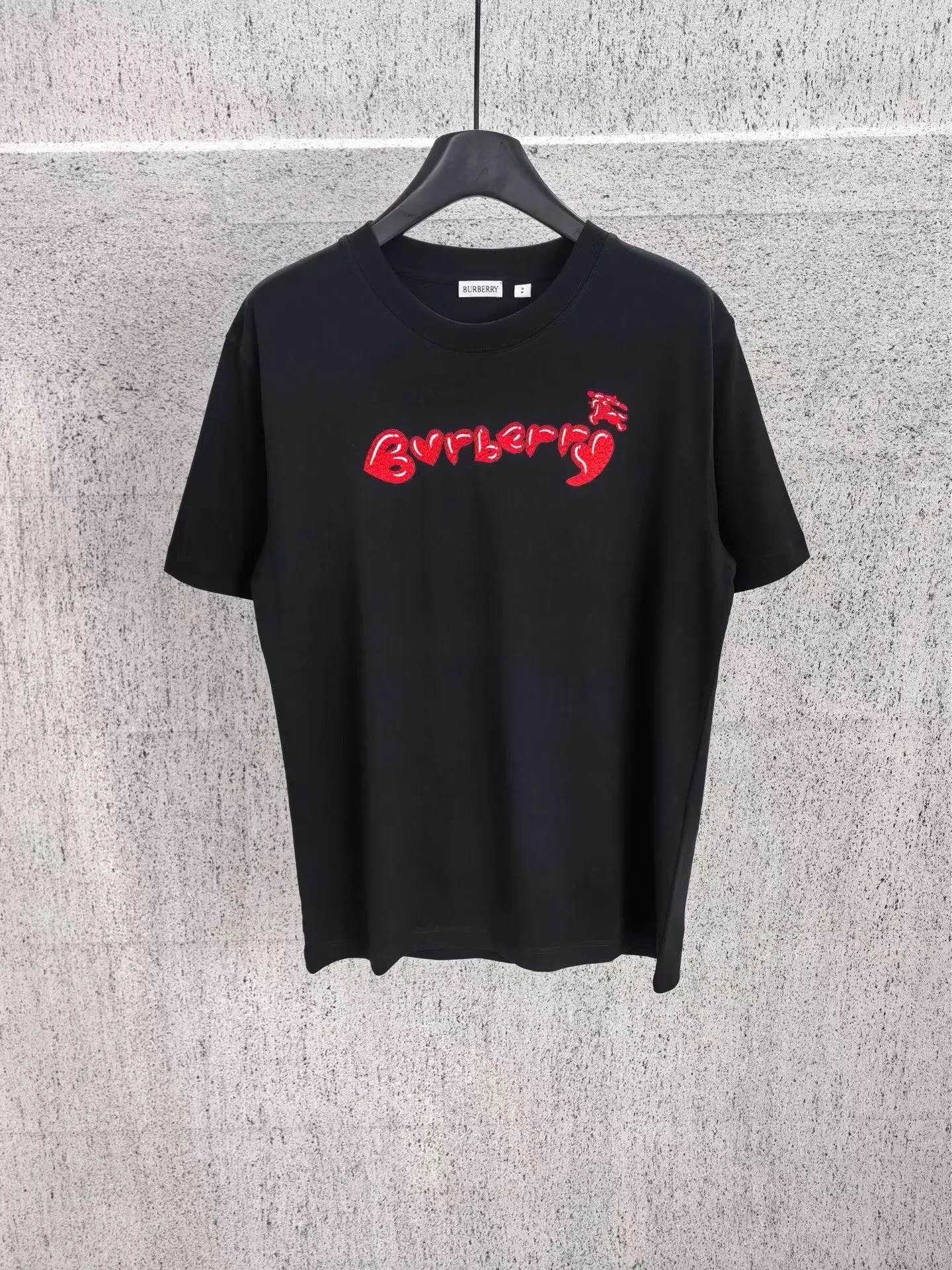 Black Heart Logo Cotton T-Shirt