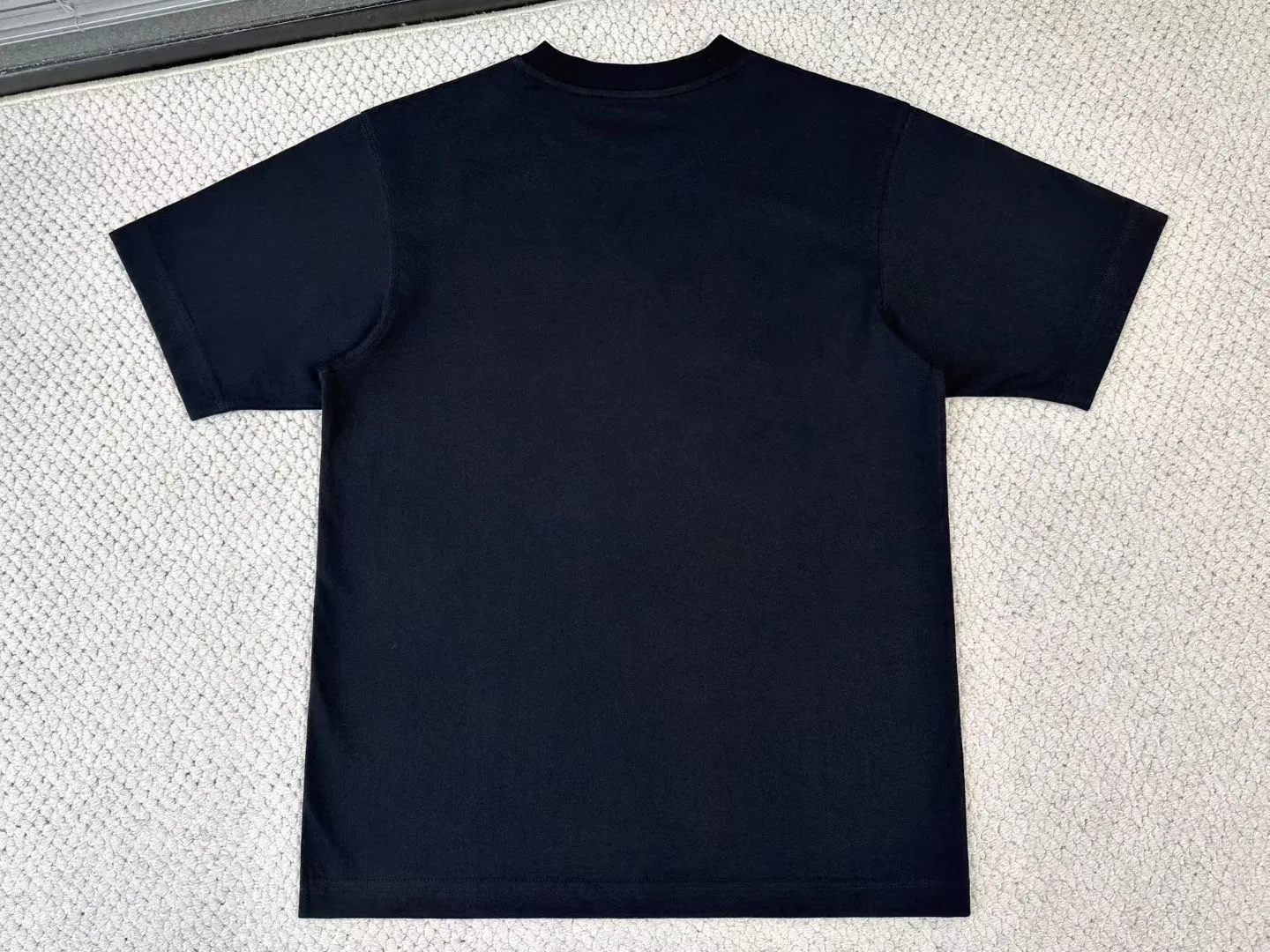 Heart Knight Cotton T-shirt (Black) — ビュー 3