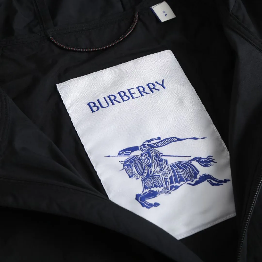 Burberry Heart Knight Nylon Clapton Hooded Jacket — view 2